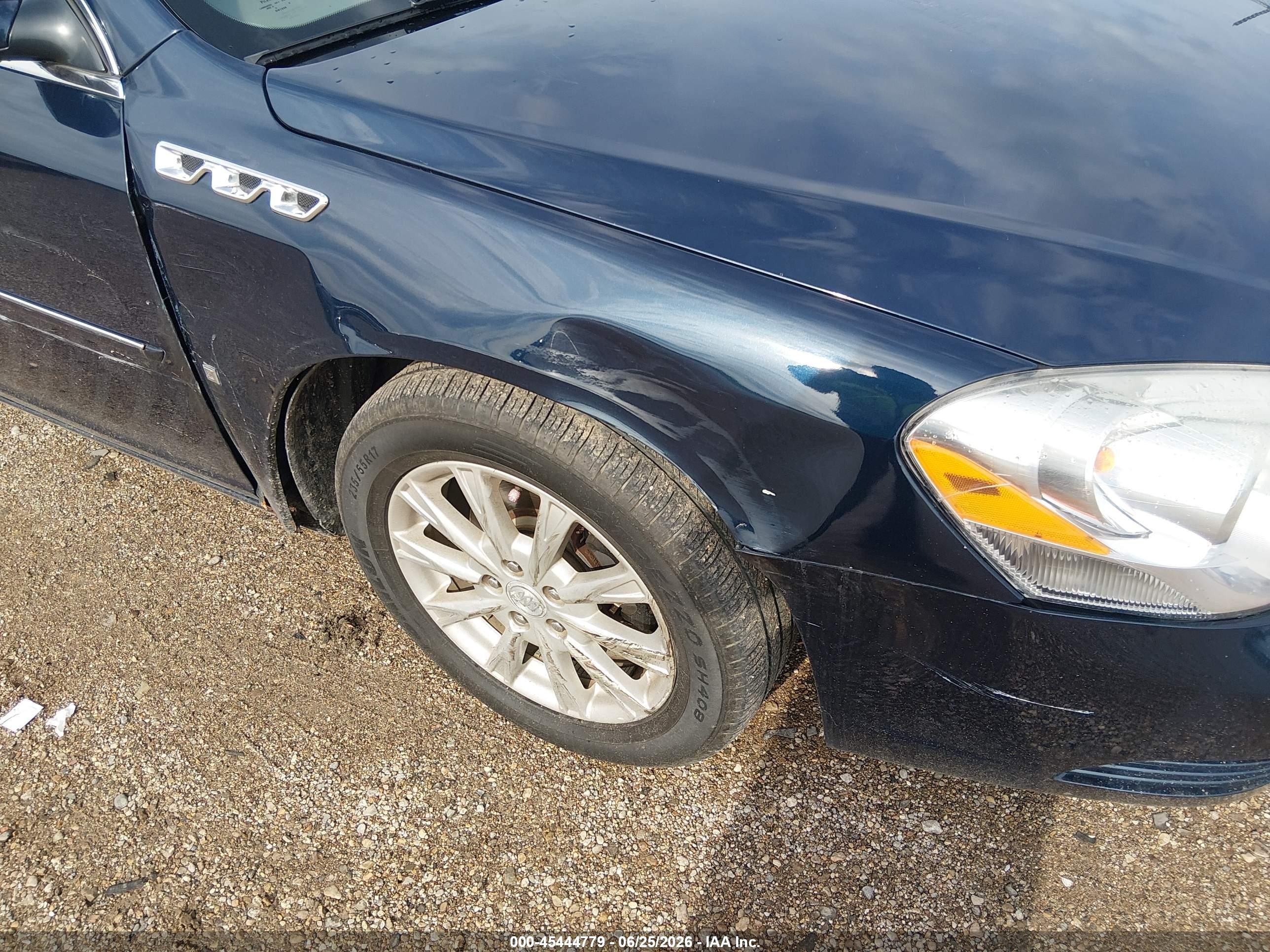2009 Buick Lucerne Cx Dark Blue vin: 1G4HP57M19U141102