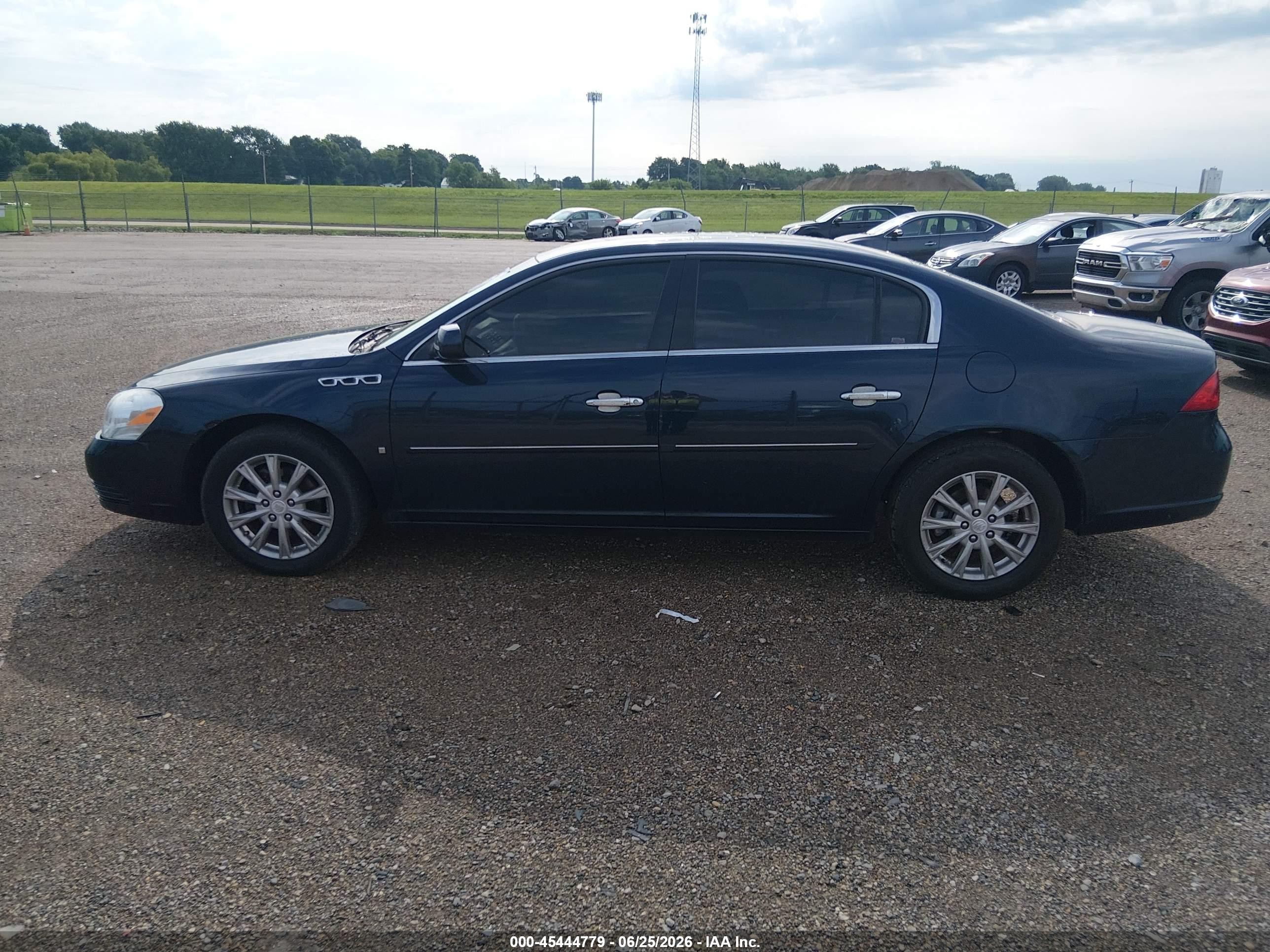 2009 Buick Lucerne Cx Dark Blue vin: 1G4HP57M19U141102