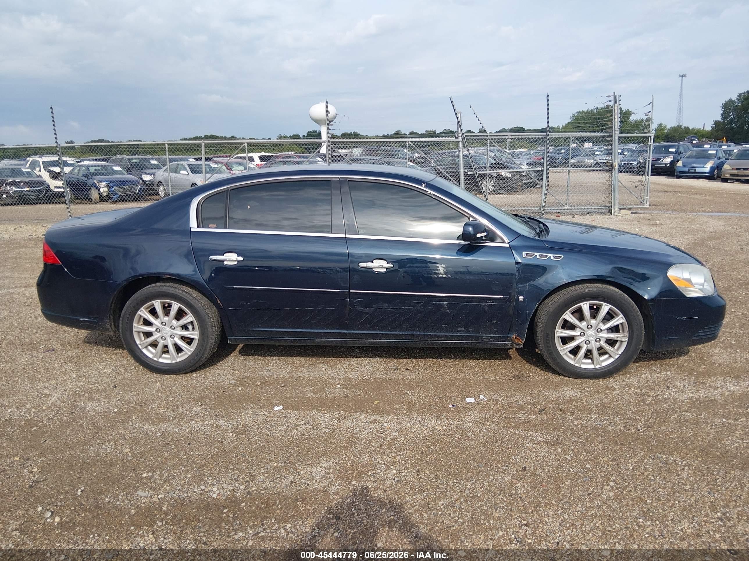 2009 Buick Lucerne Cx Dark Blue vin: 1G4HP57M19U141102