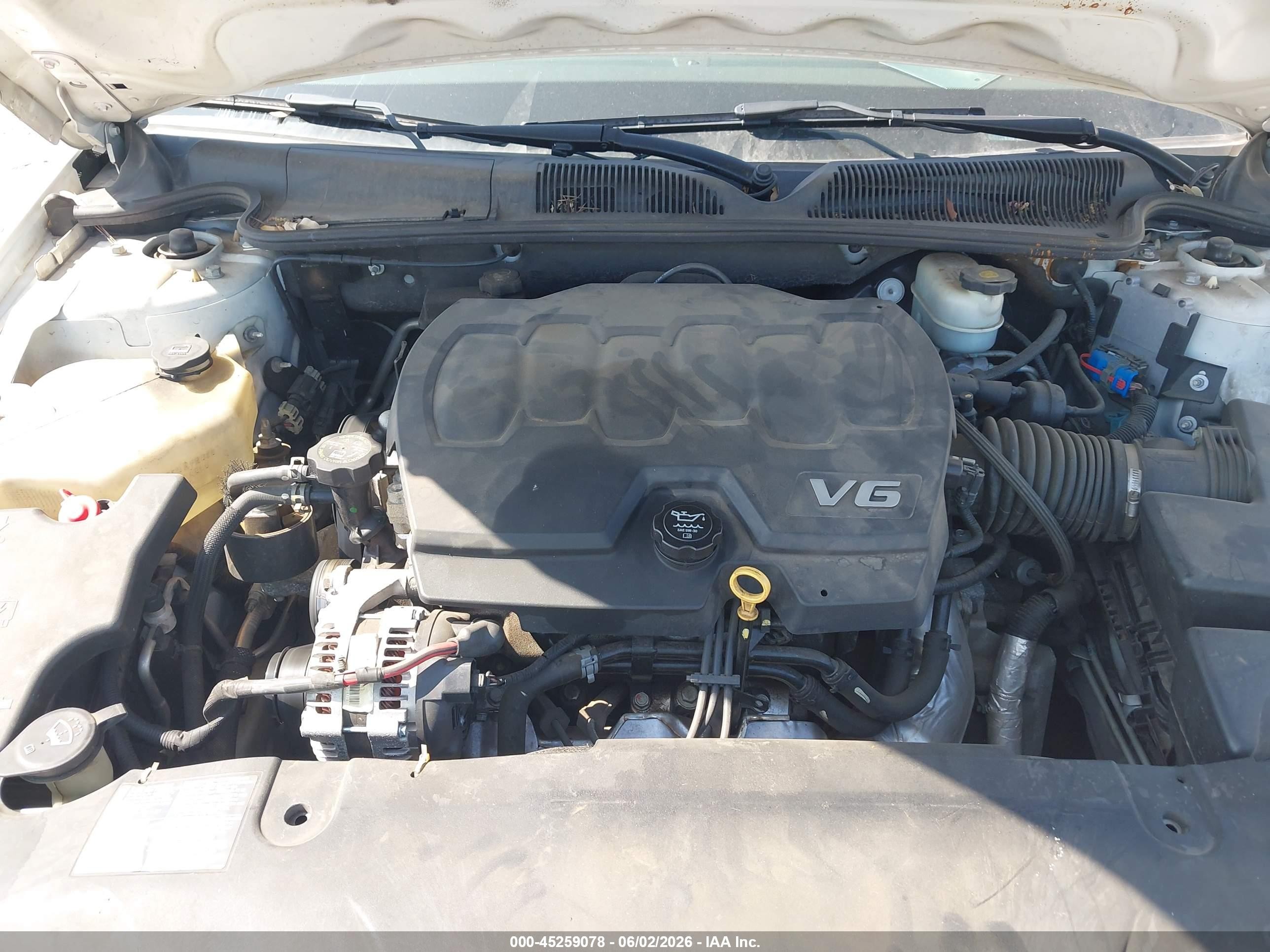 2009 Buick Lucerne Cx-2 White vin: 1G4HP57M29U109405