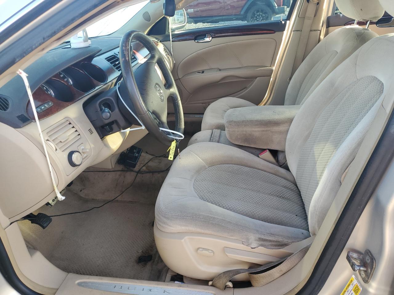 2009 Buick Lucerne Cx Beige vin: 1G4HP57M29U142372