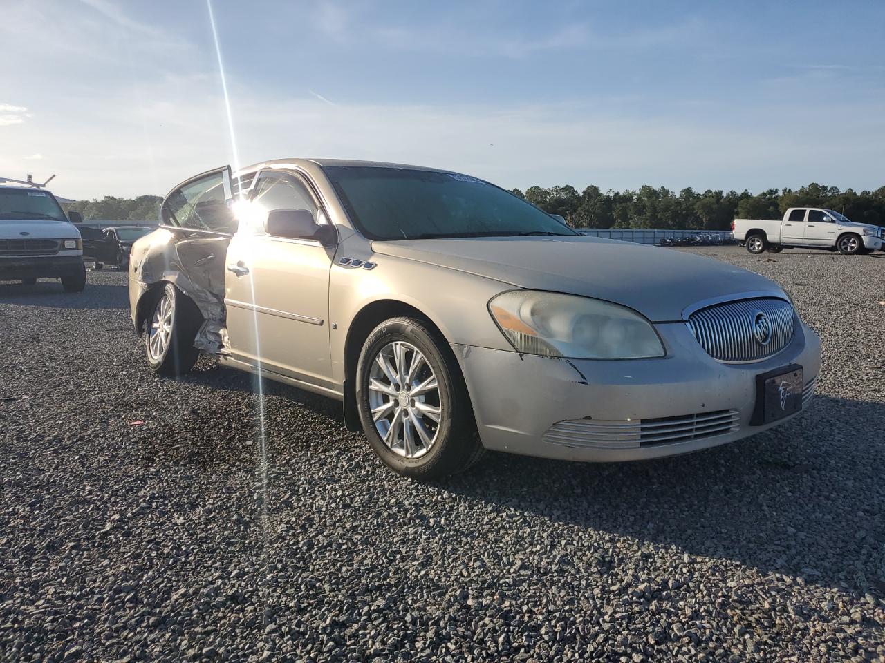 2009 Buick Lucerne Cx Beige vin: 1G4HP57M29U142372