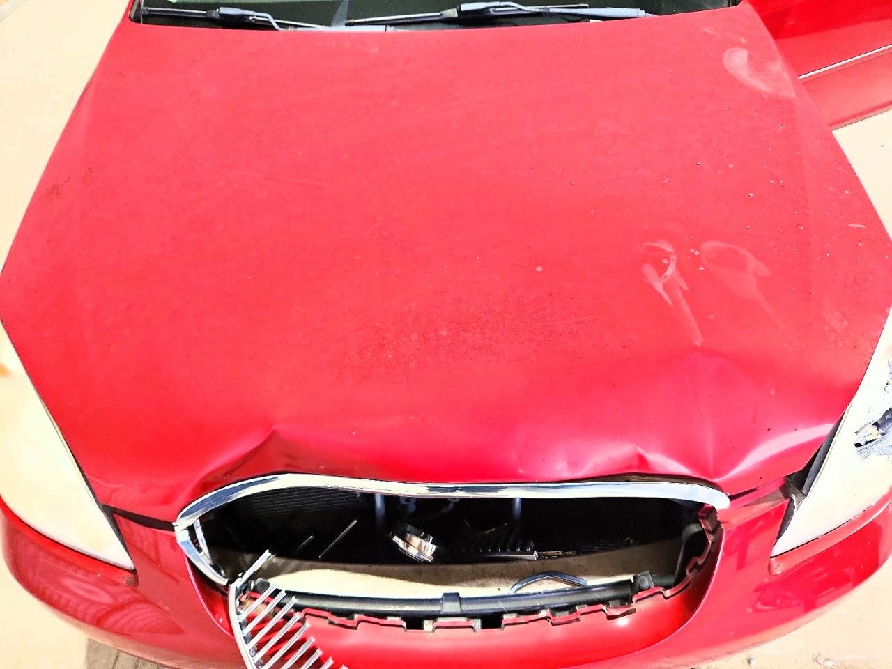 2009 Buick Lucerne Cx Red vin: 1G4HP57M39U141344