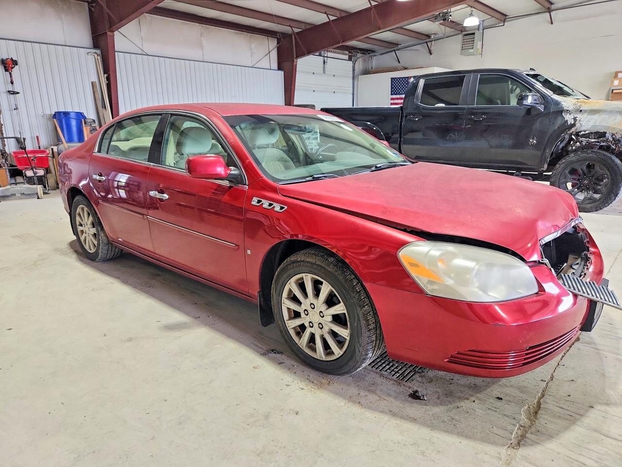 2009 Buick Lucerne Cx Red vin: 1G4HP57M39U141344