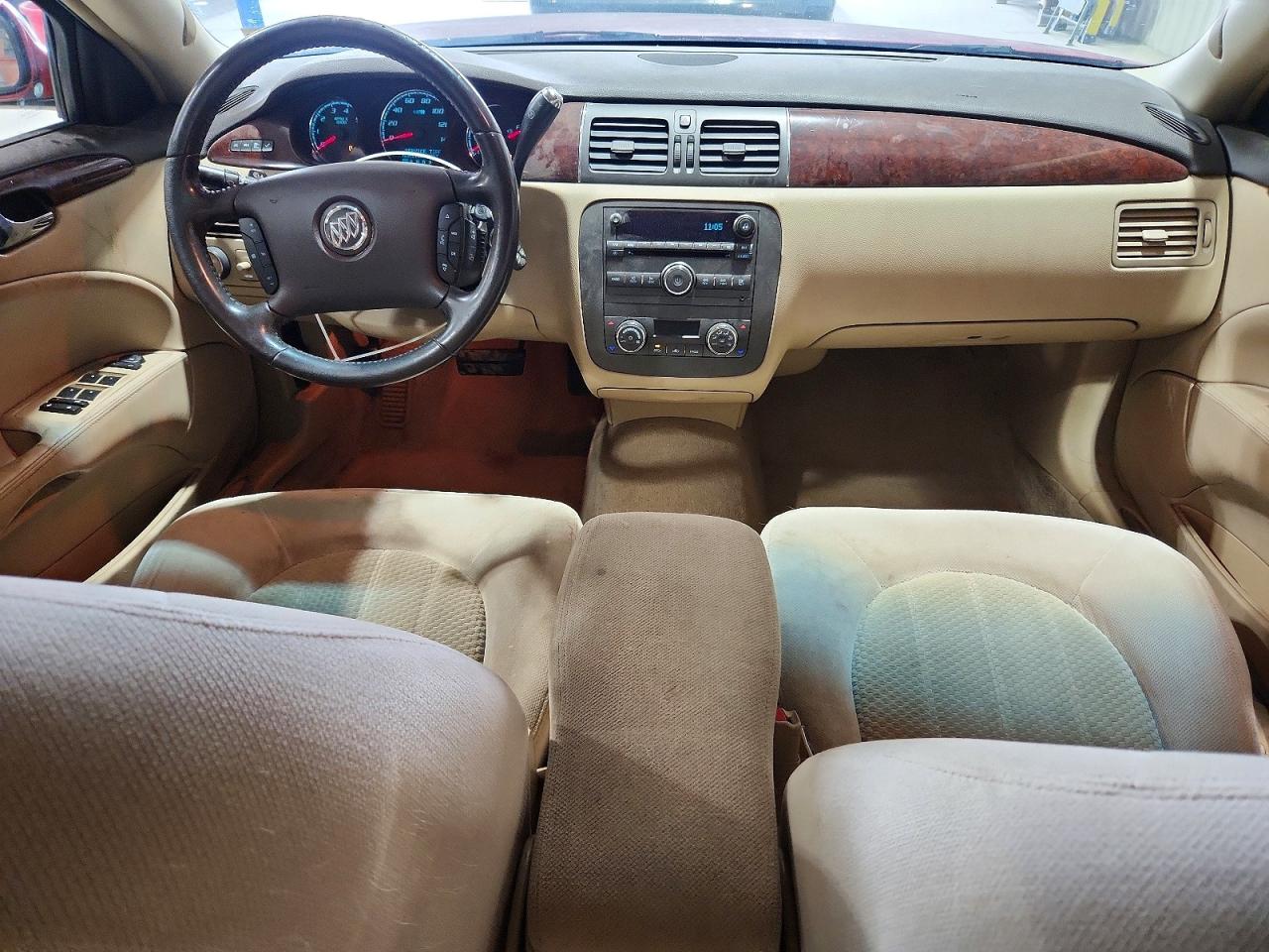 2009 Buick Lucerne Cx Red vin: 1G4HP57M39U141344