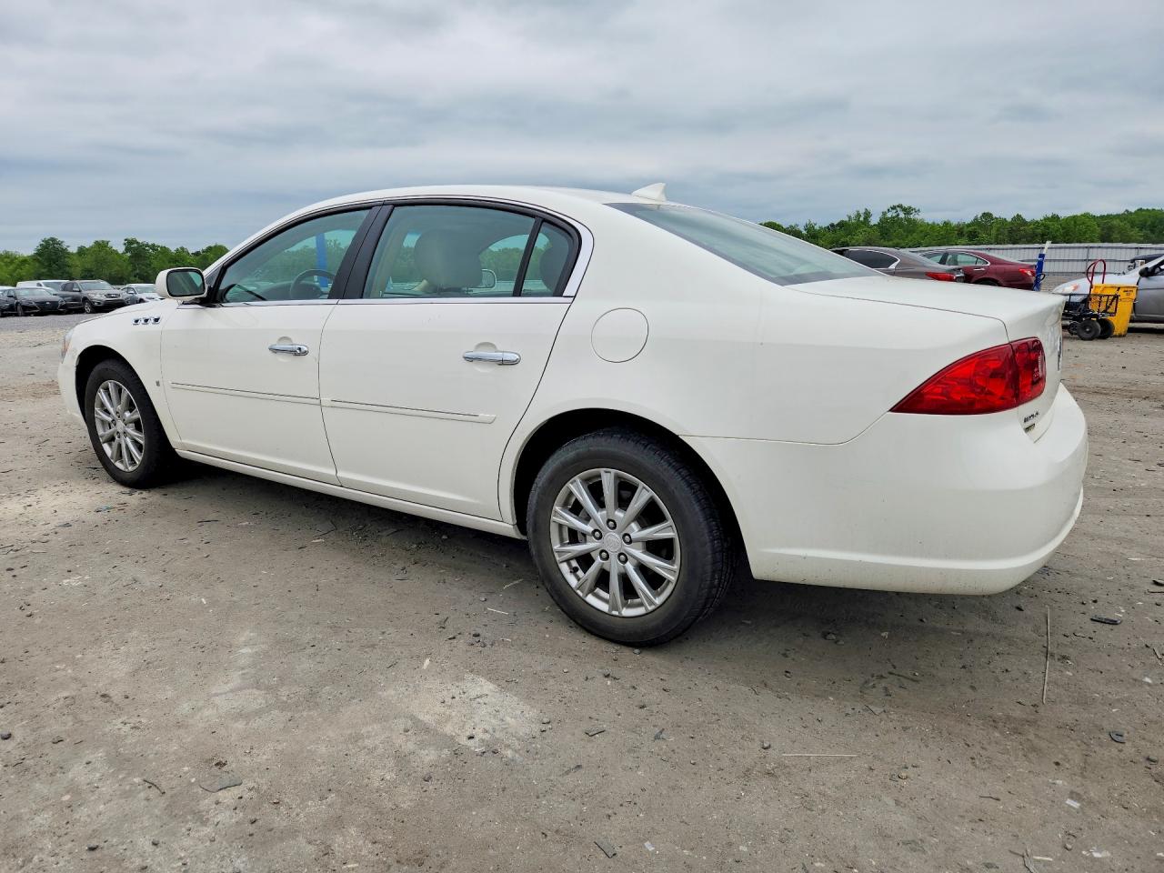 2009 Buick Lucerne Cx White vin: 1G4HP57M49U103833