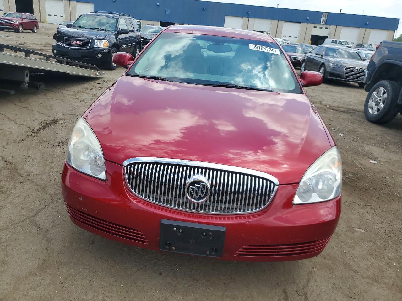 2009 Buick Lucerne Cx Red vin: 1G4HP57M79U140259