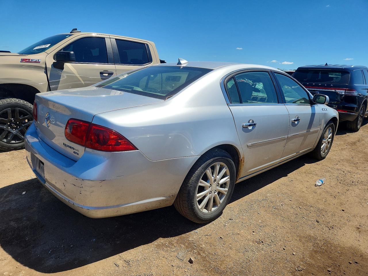 2009 Buick Lucerne Cx Silver vin: 1G4HP57M89U146832