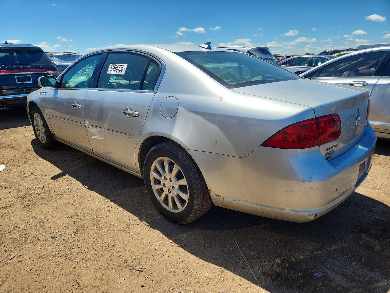 2009 Buick Lucerne Cx Silver vin: 1G4HP57M89U146832