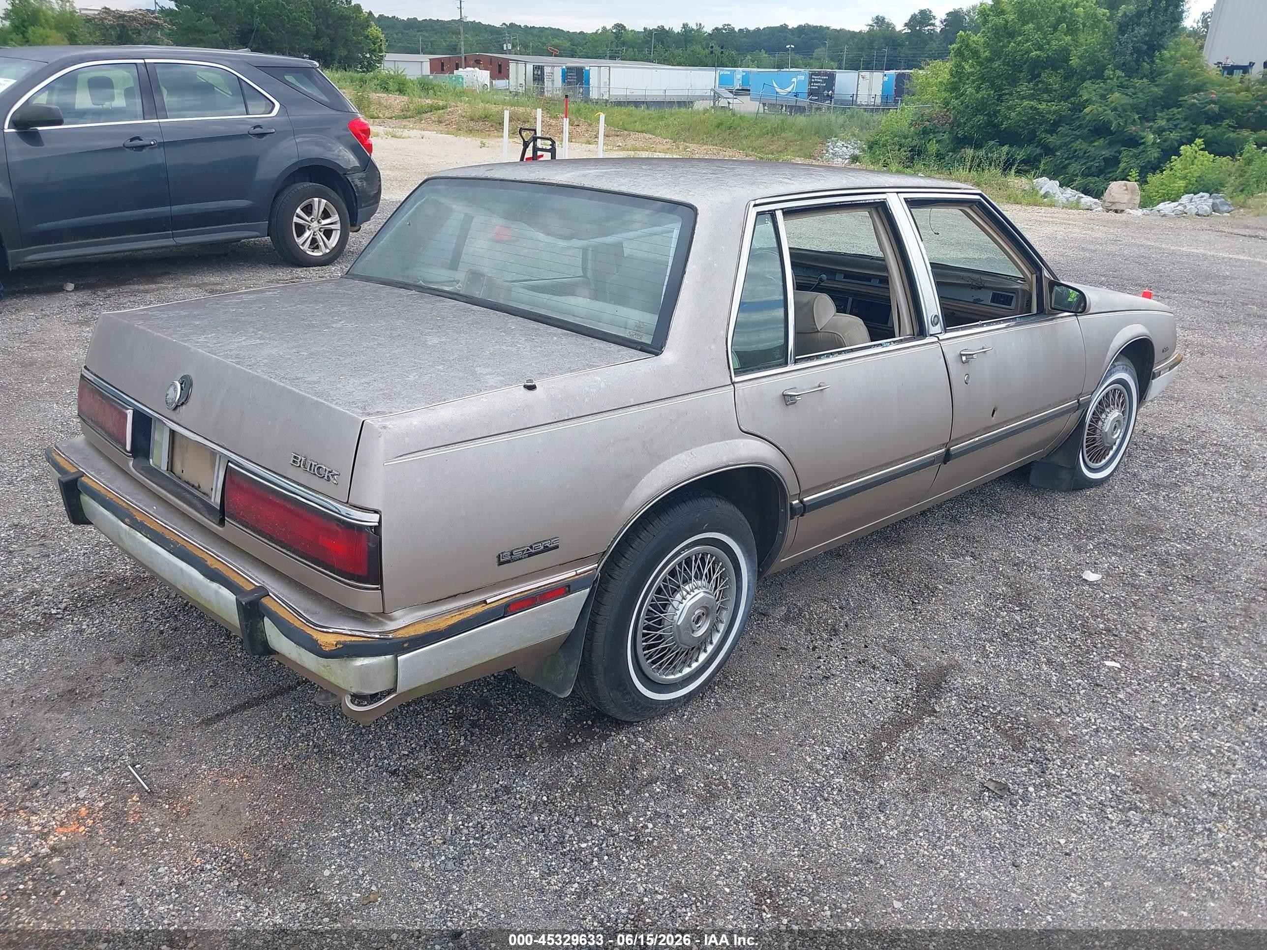 1987 Buick Lesabre Limited Gold vin: 1G4HR5130HH417450