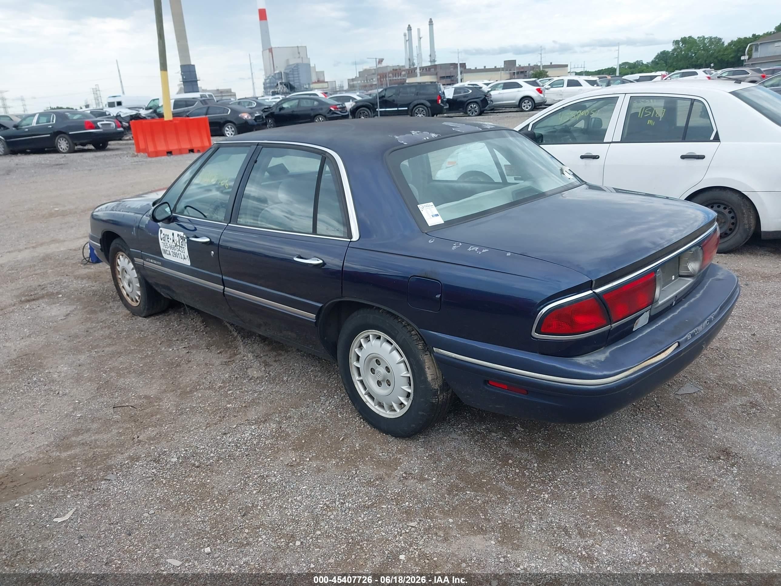 1998 Buick Lesabre Limited Blue vin: 1G4HR52K2WH428484