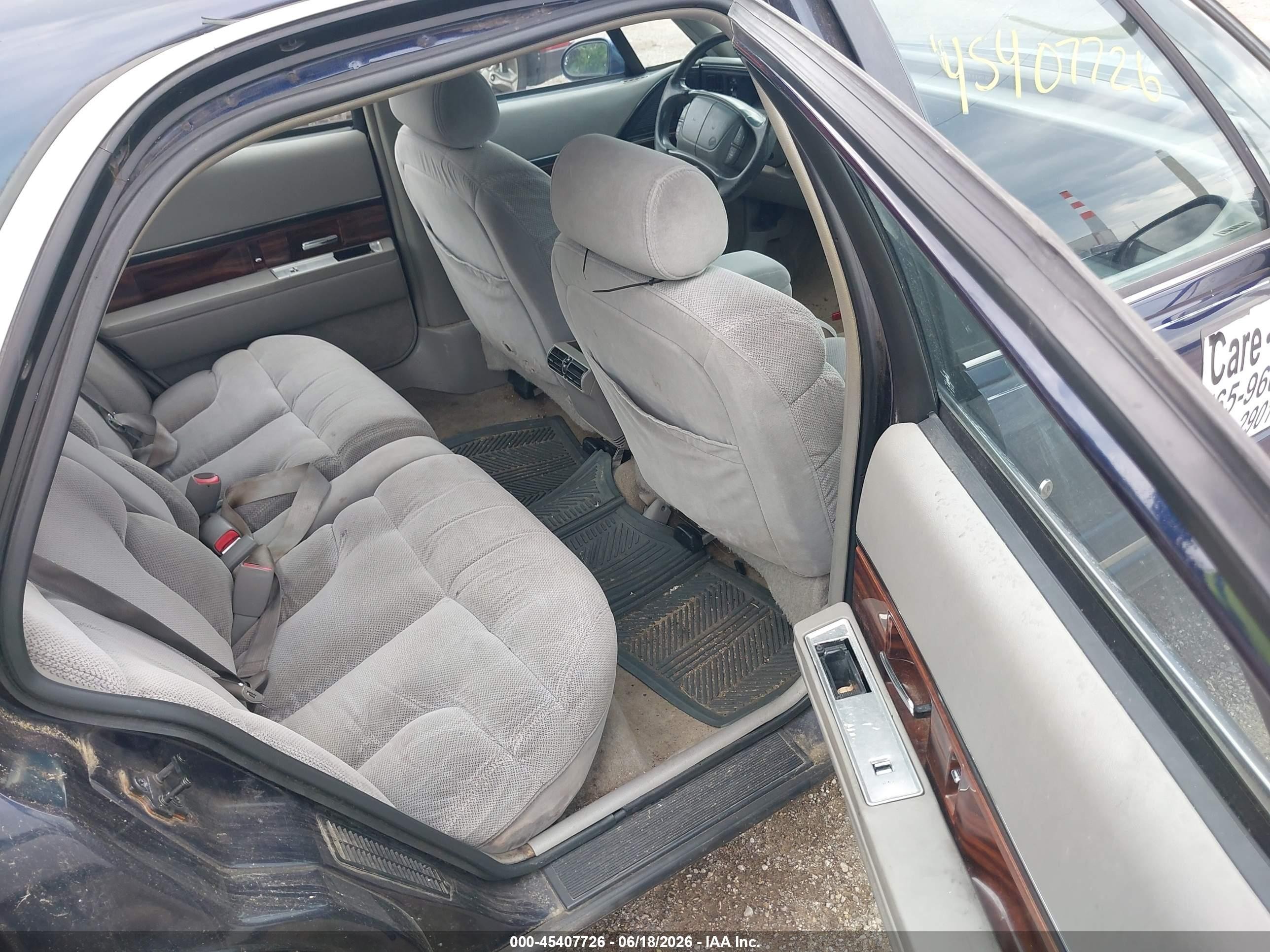 1998 Buick Lesabre Limited Blue vin: 1G4HR52K2WH428484