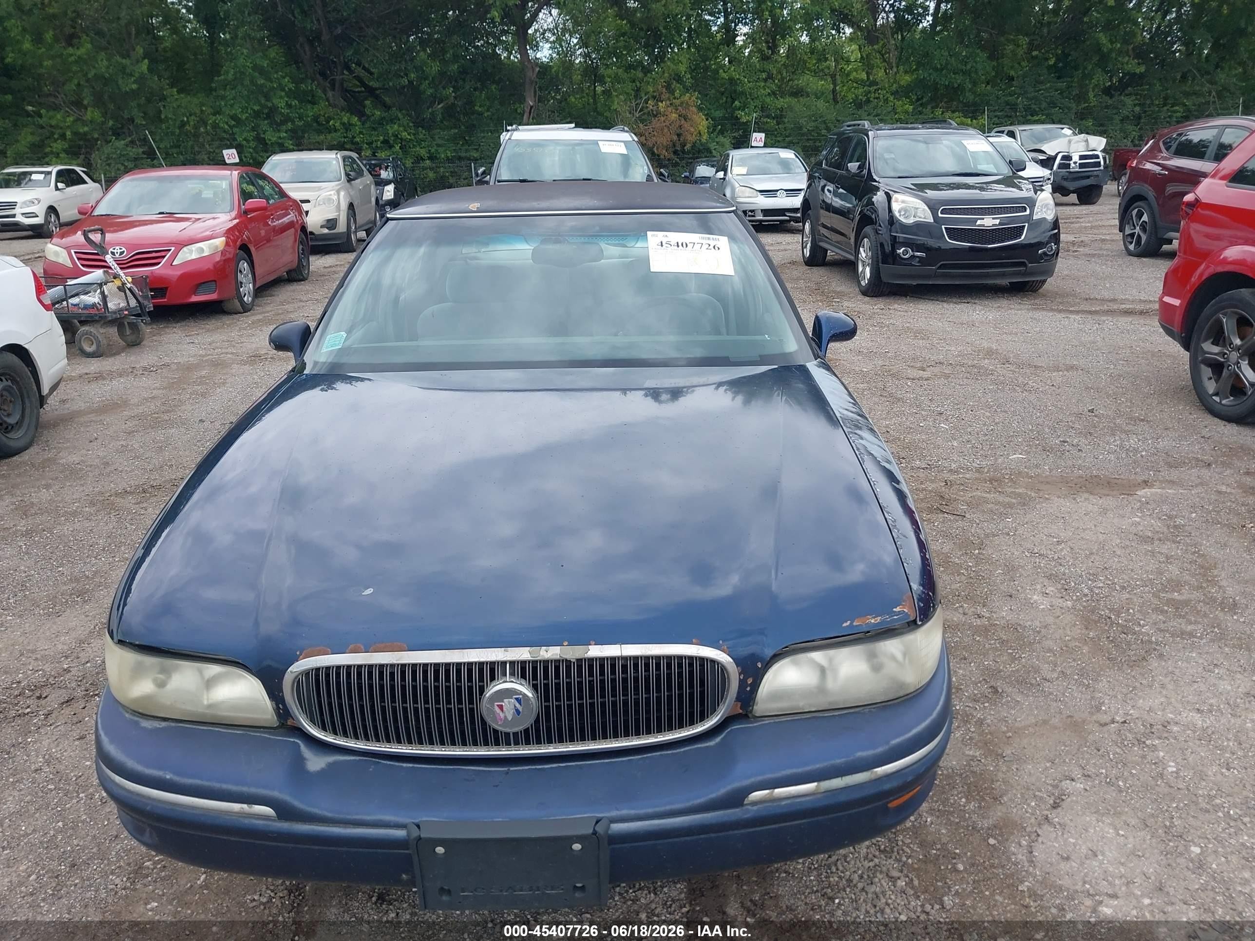 1998 Buick Lesabre Limited Blue vin: 1G4HR52K2WH428484