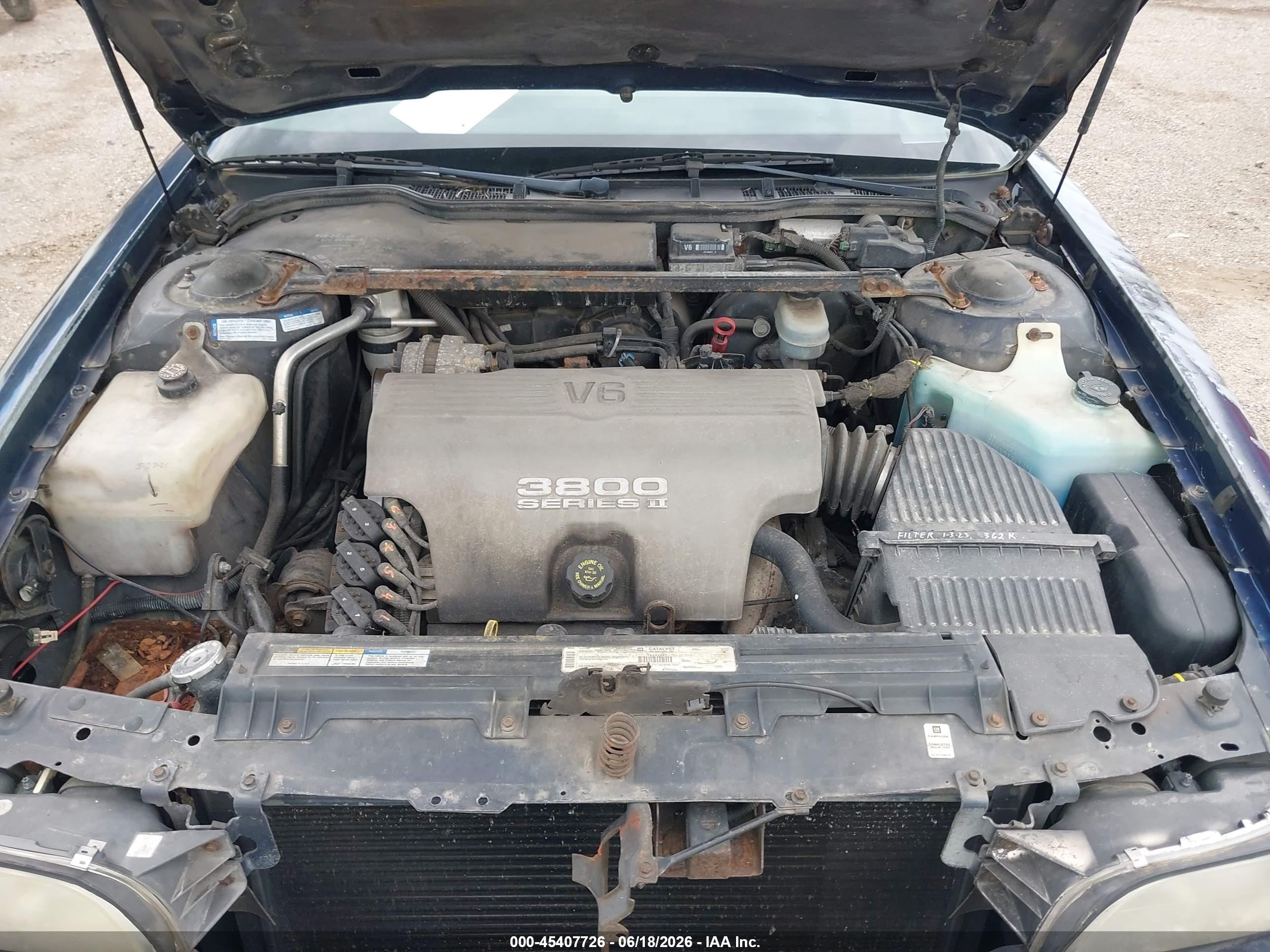1998 Buick Lesabre Limited Blue vin: 1G4HR52K2WH428484