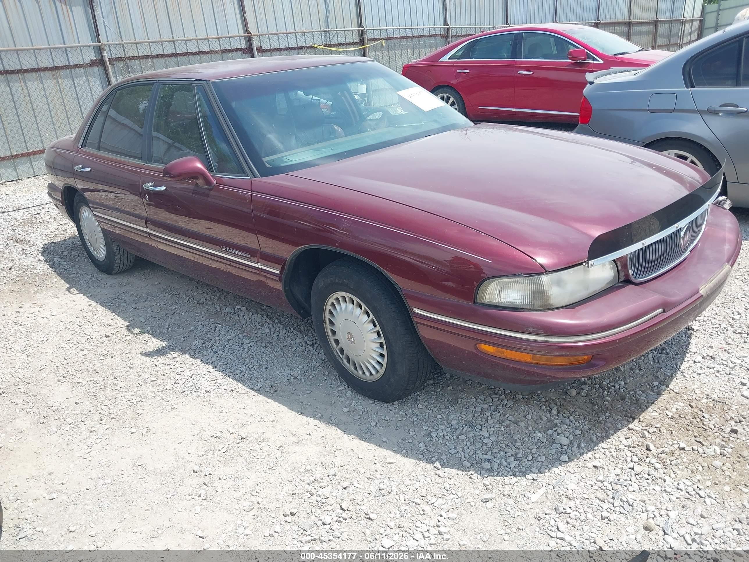 1997 Buick Lesabre Limited Темно-бордовый vin: 1G4HR52K4VH521201