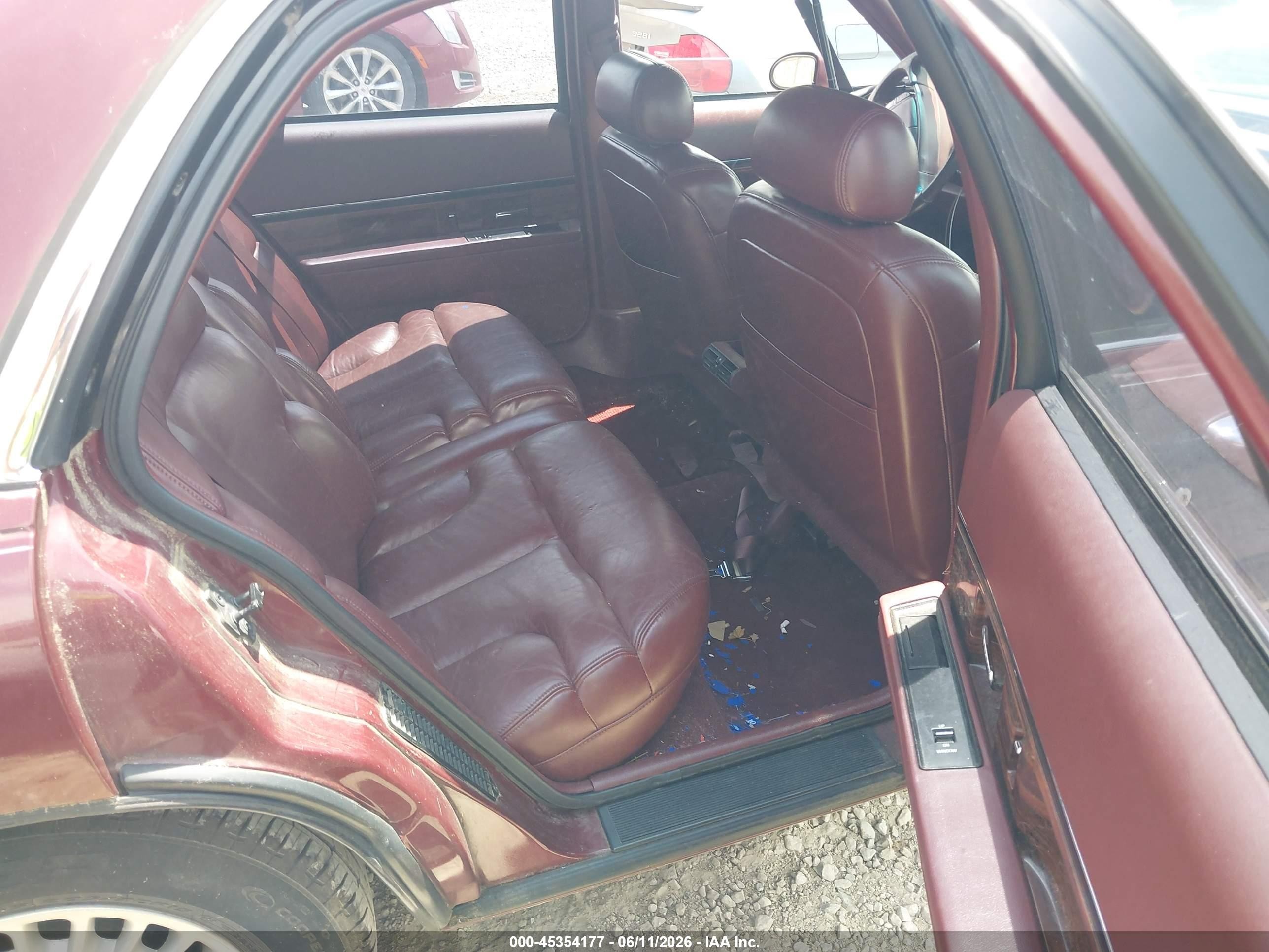 1997 Buick Lesabre Limited Темно-бордовый vin: 1G4HR52K4VH521201