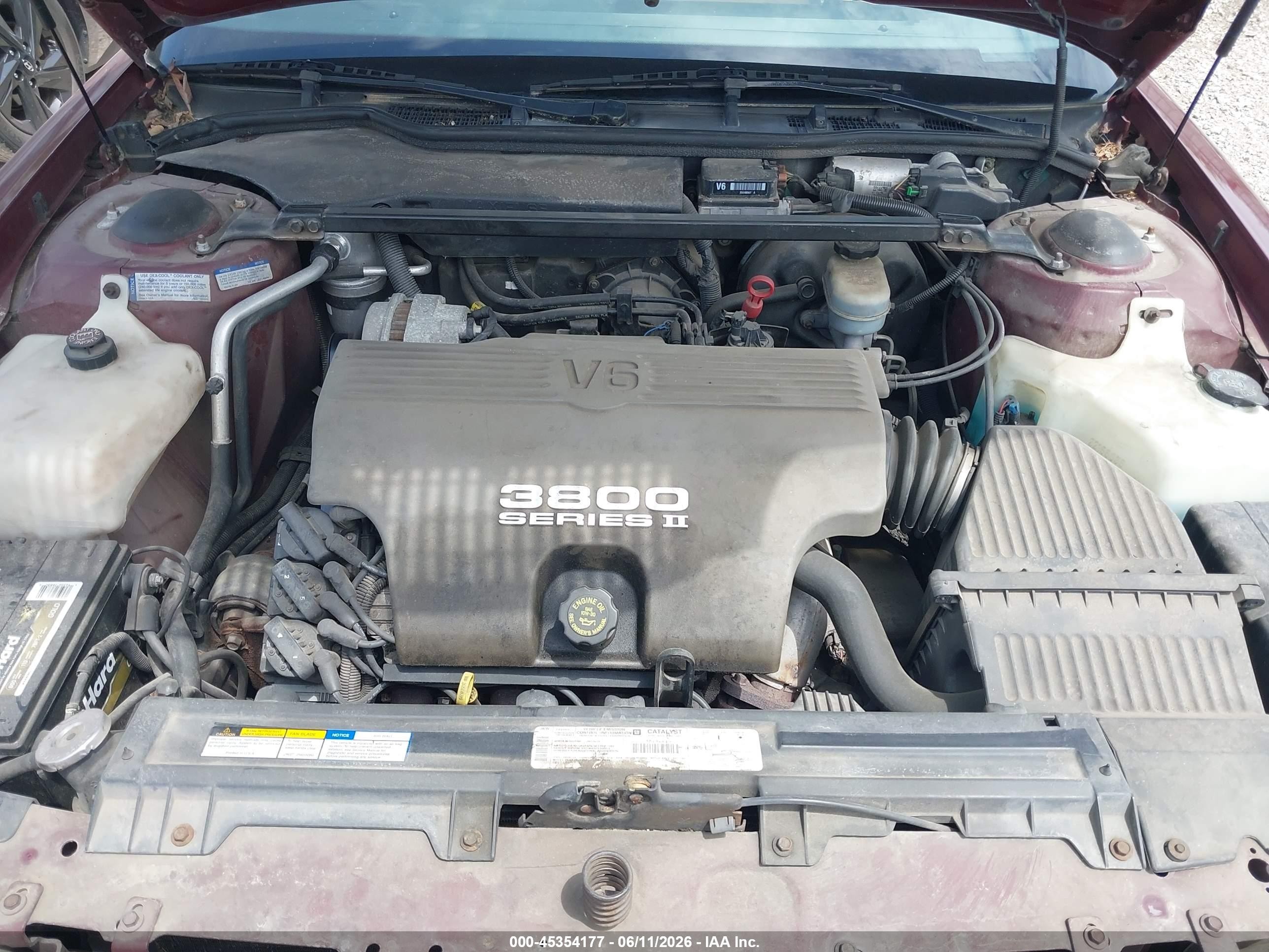 1997 Buick Lesabre Limited Темно-бордовый vin: 1G4HR52K4VH521201