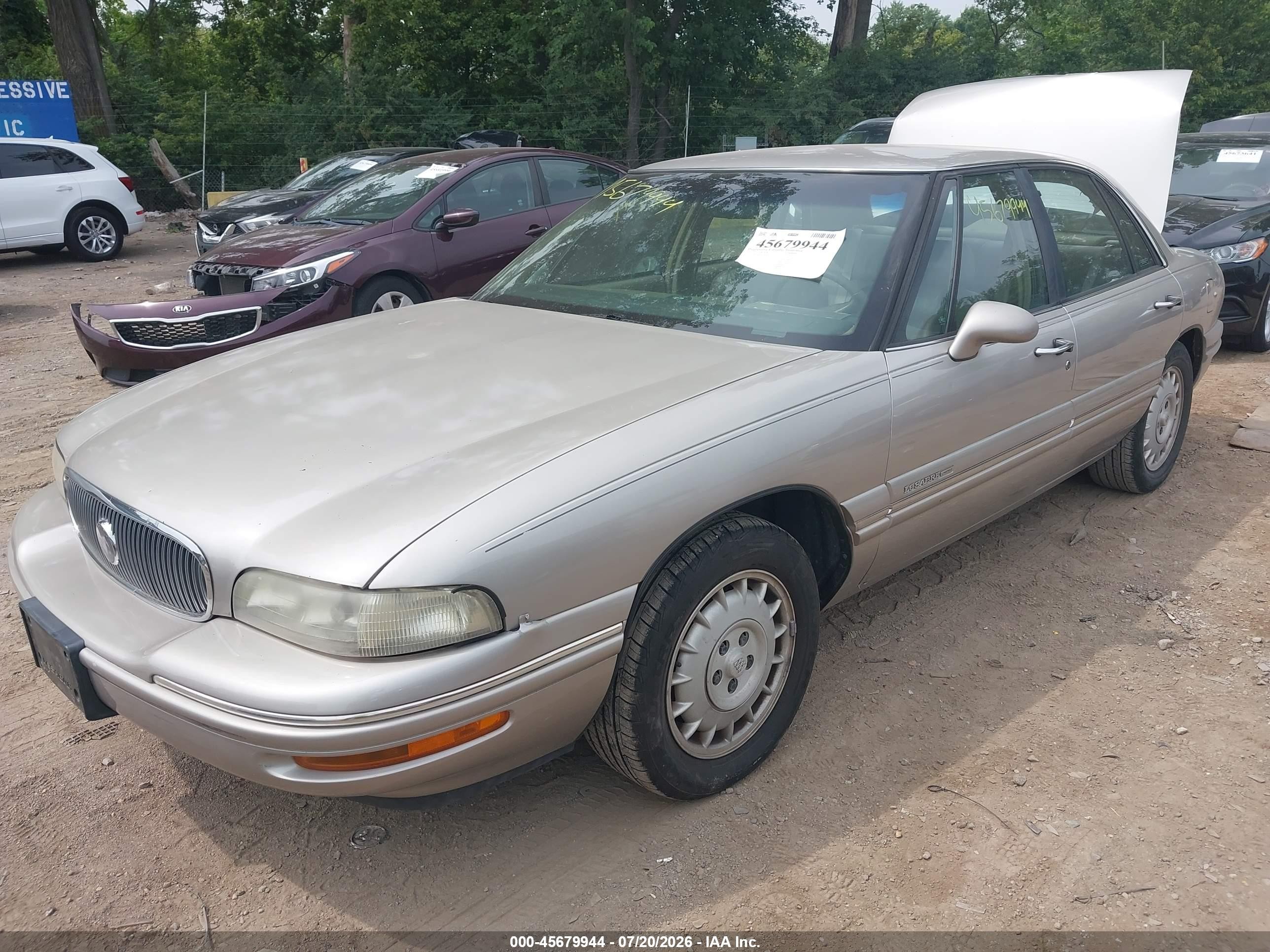 1997 Buick Lesabre Limited Sg Silver vin: 1G4HR52K4VH545272