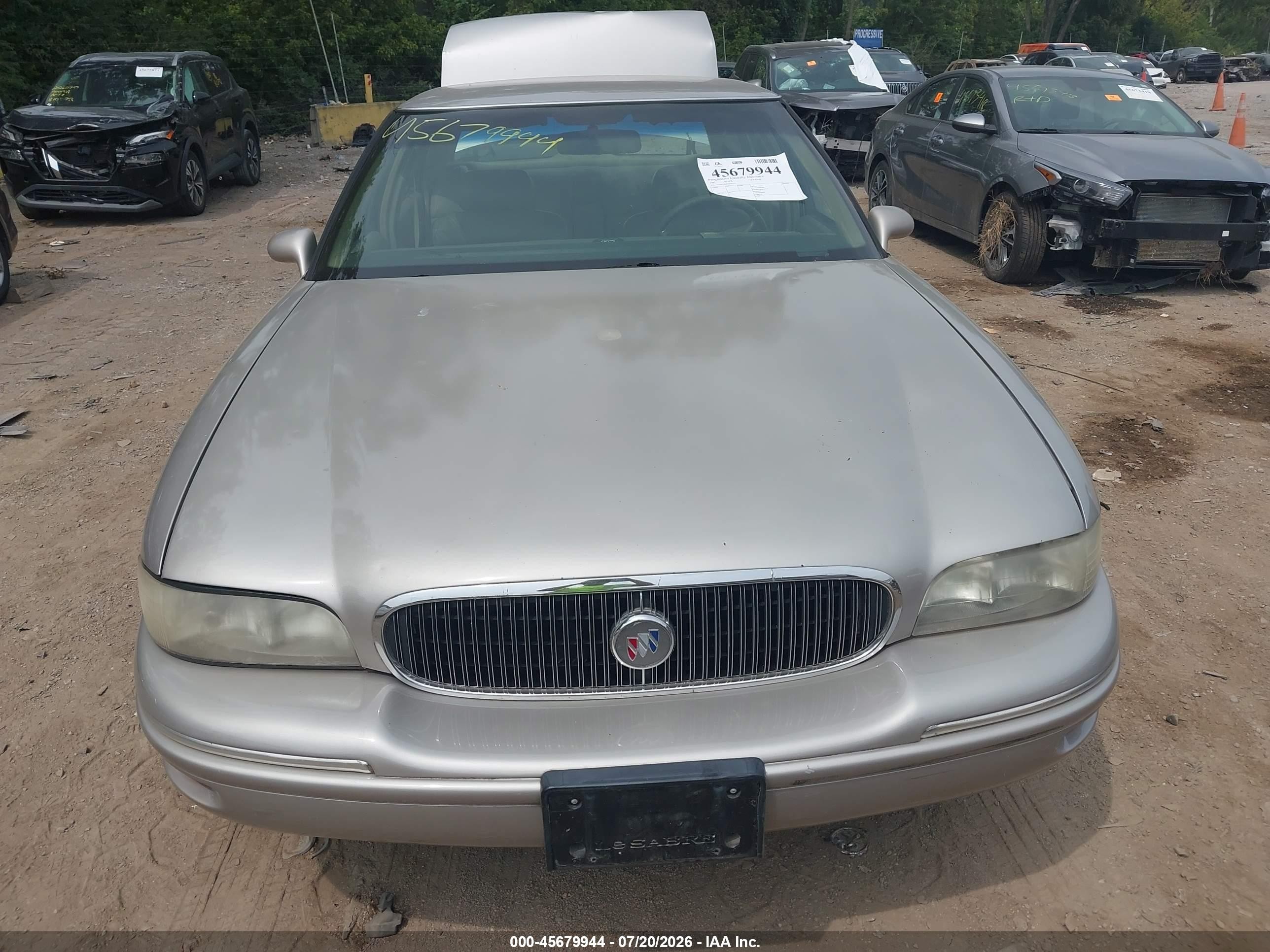 1997 Buick Lesabre Limited Sg Silver vin: 1G4HR52K4VH545272