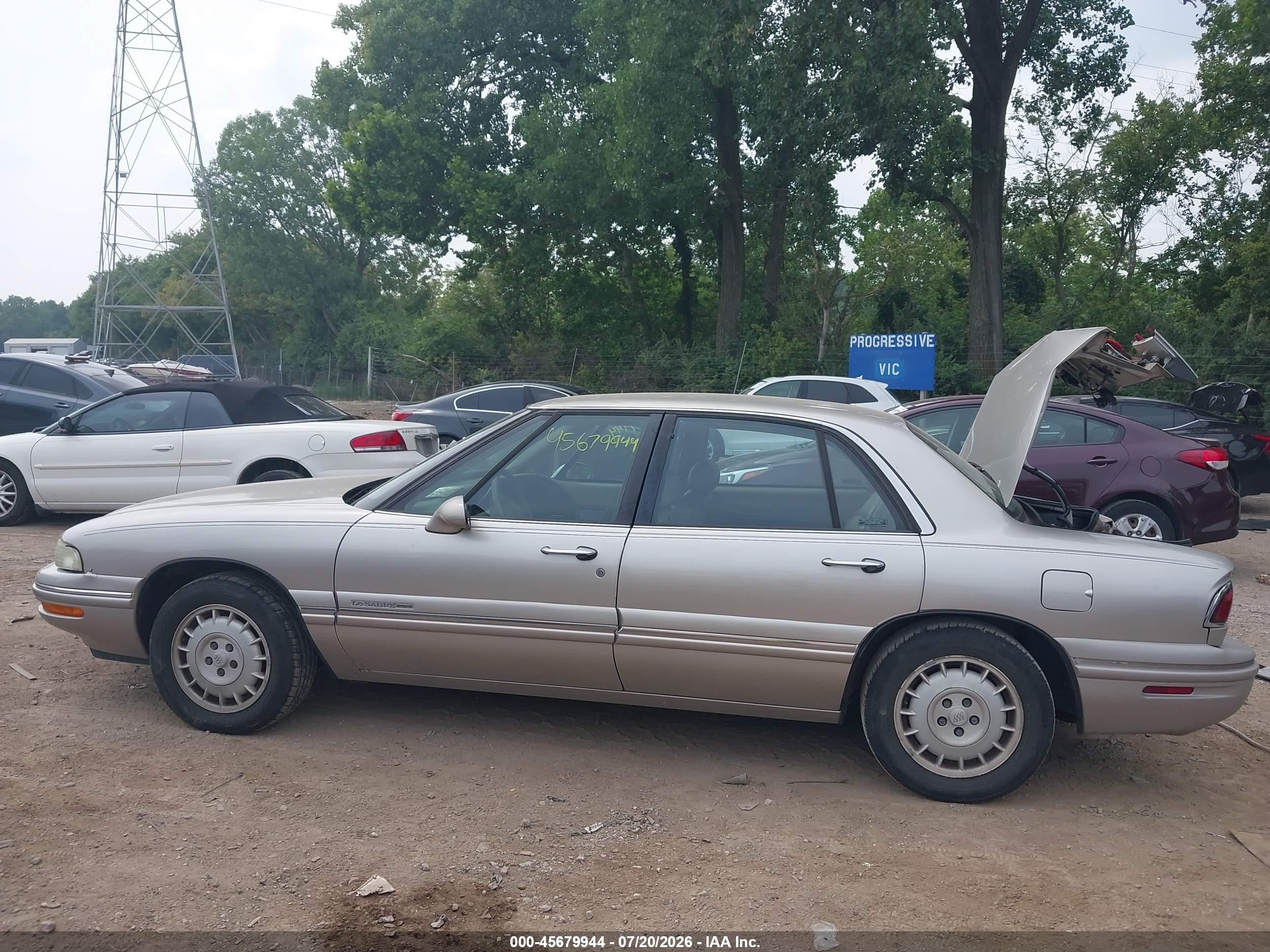1997 Buick Lesabre Limited Sg Silver vin: 1G4HR52K4VH545272
