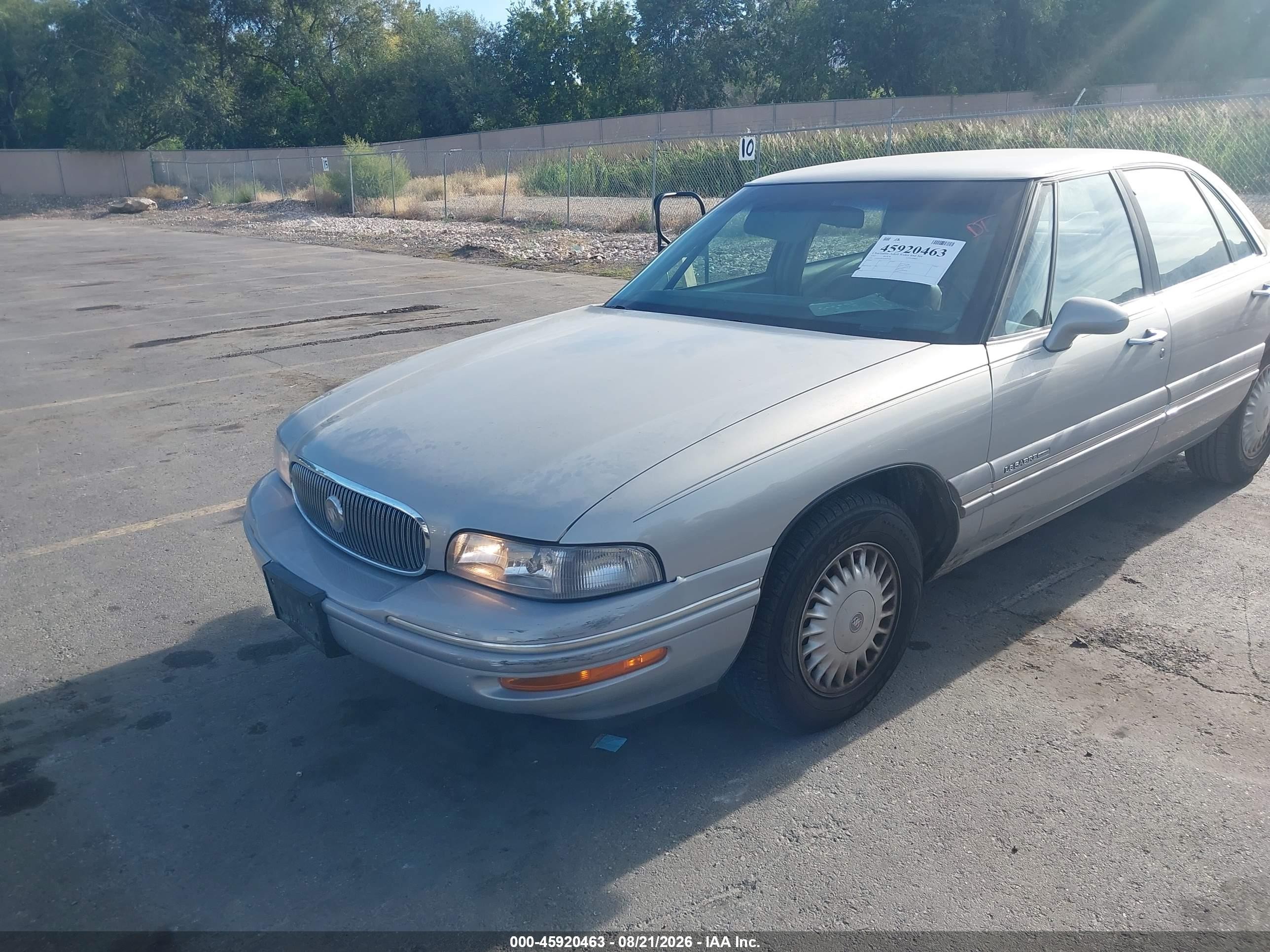 1997 Buick Lesabre Limited Серебряный vin: 1G4HR52K4VH603946