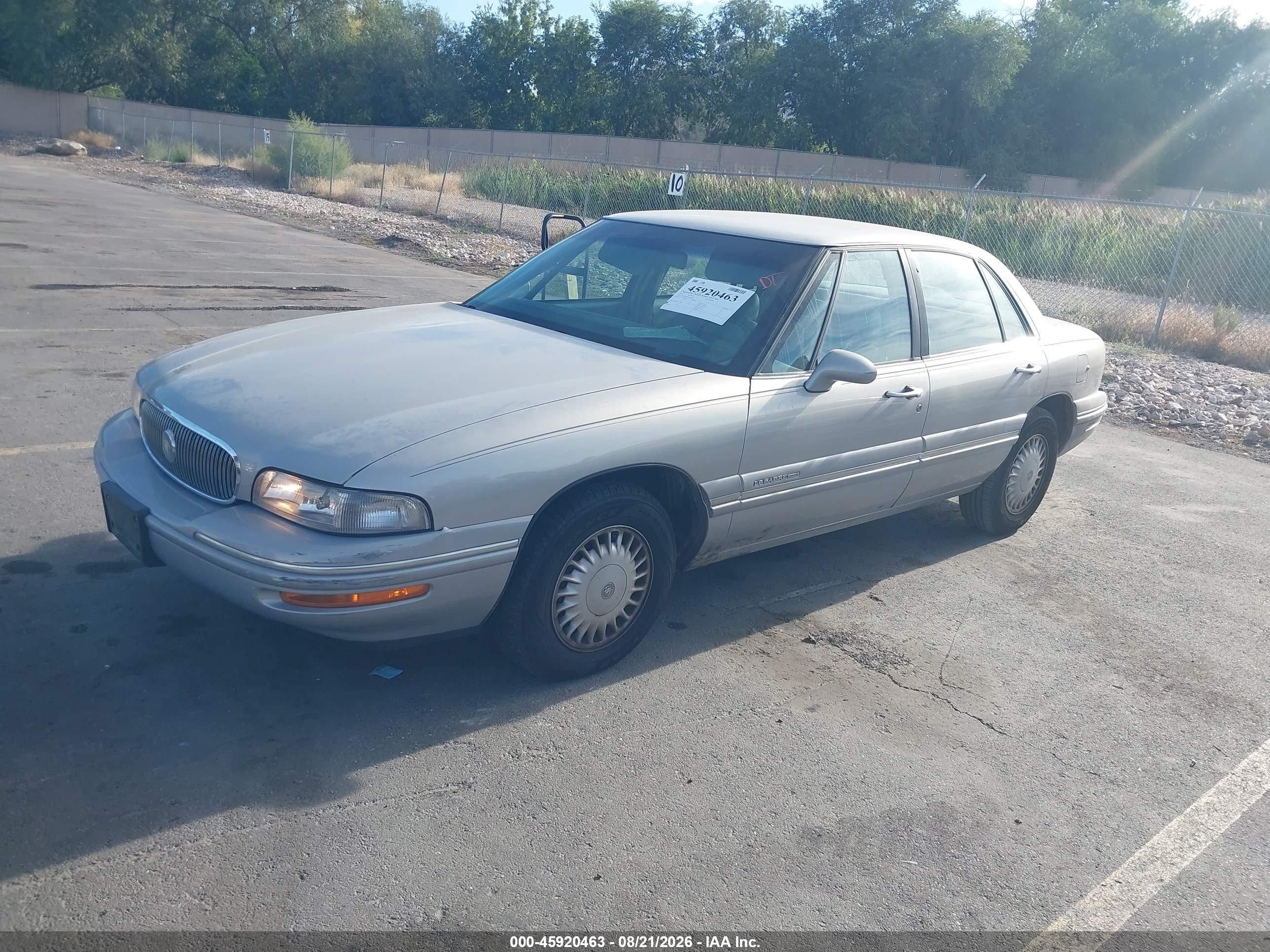1997 Buick Lesabre Limited Серебряный vin: 1G4HR52K4VH603946