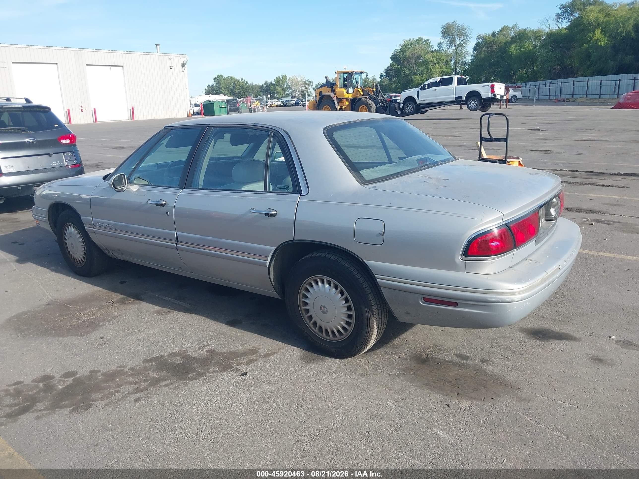 1997 Buick Lesabre Limited Серебряный vin: 1G4HR52K4VH603946