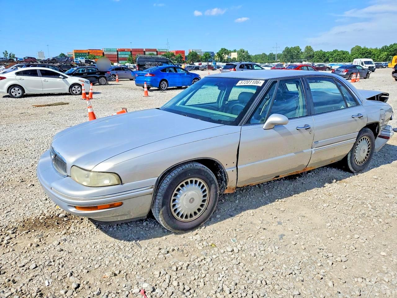 1997 Buick Lesabre Limited Silver vin: 1G4HR52K6VH623342