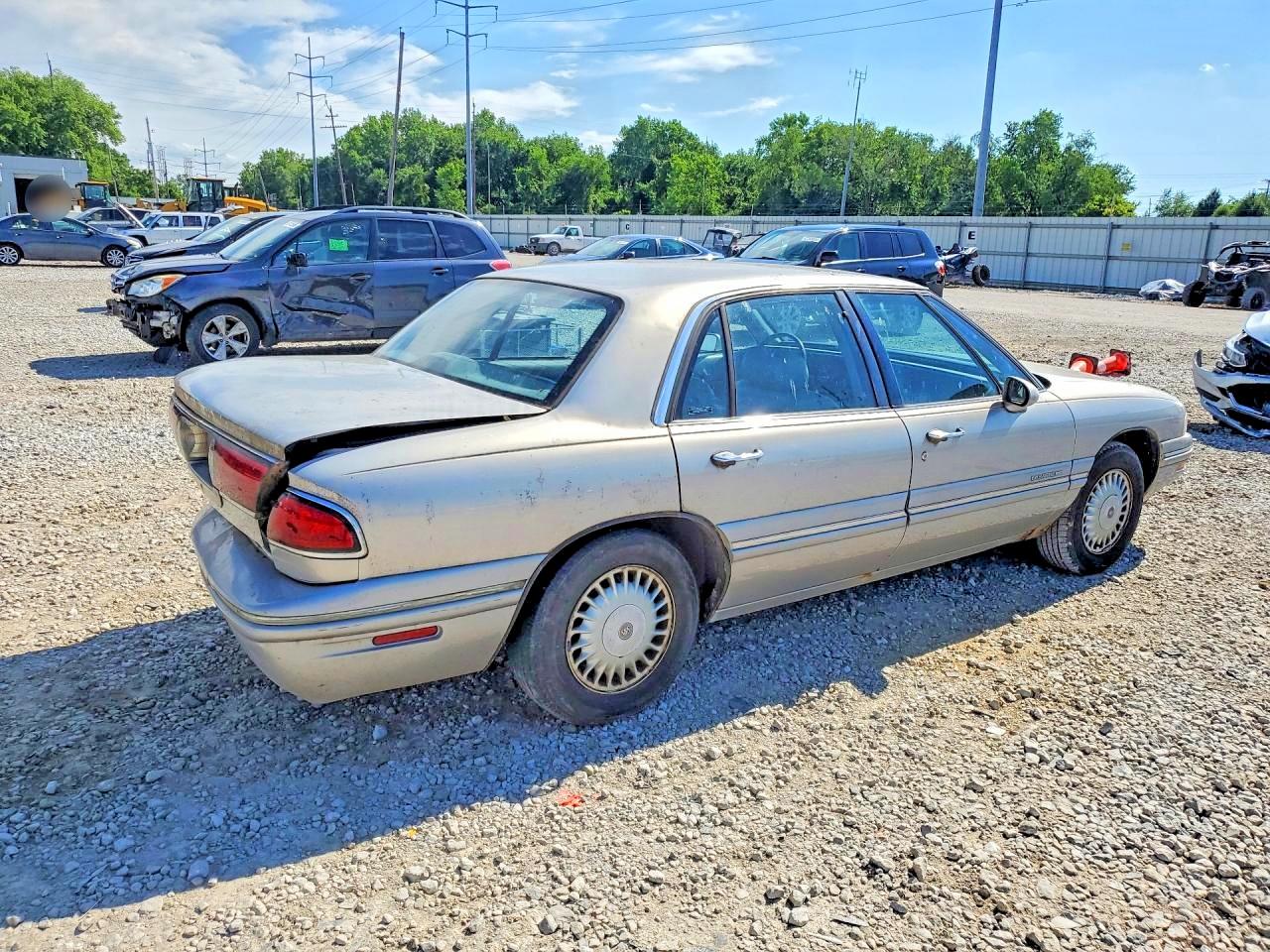 1997 Buick Lesabre Limited Silver vin: 1G4HR52K6VH623342