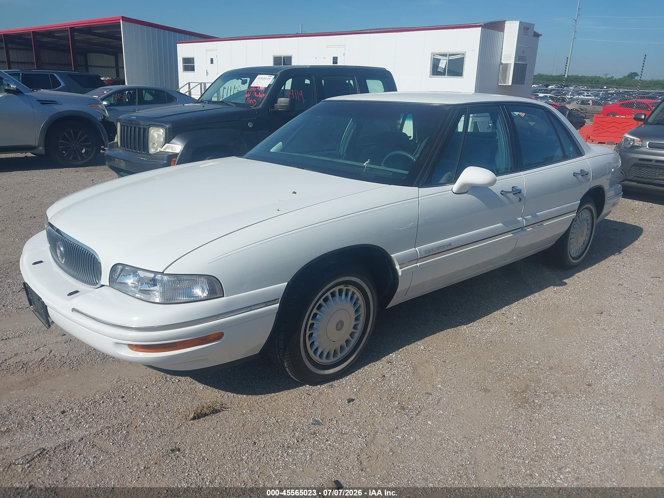 1997 Buick Lesabre Limited White vin: 1G4HR52K7VH460653