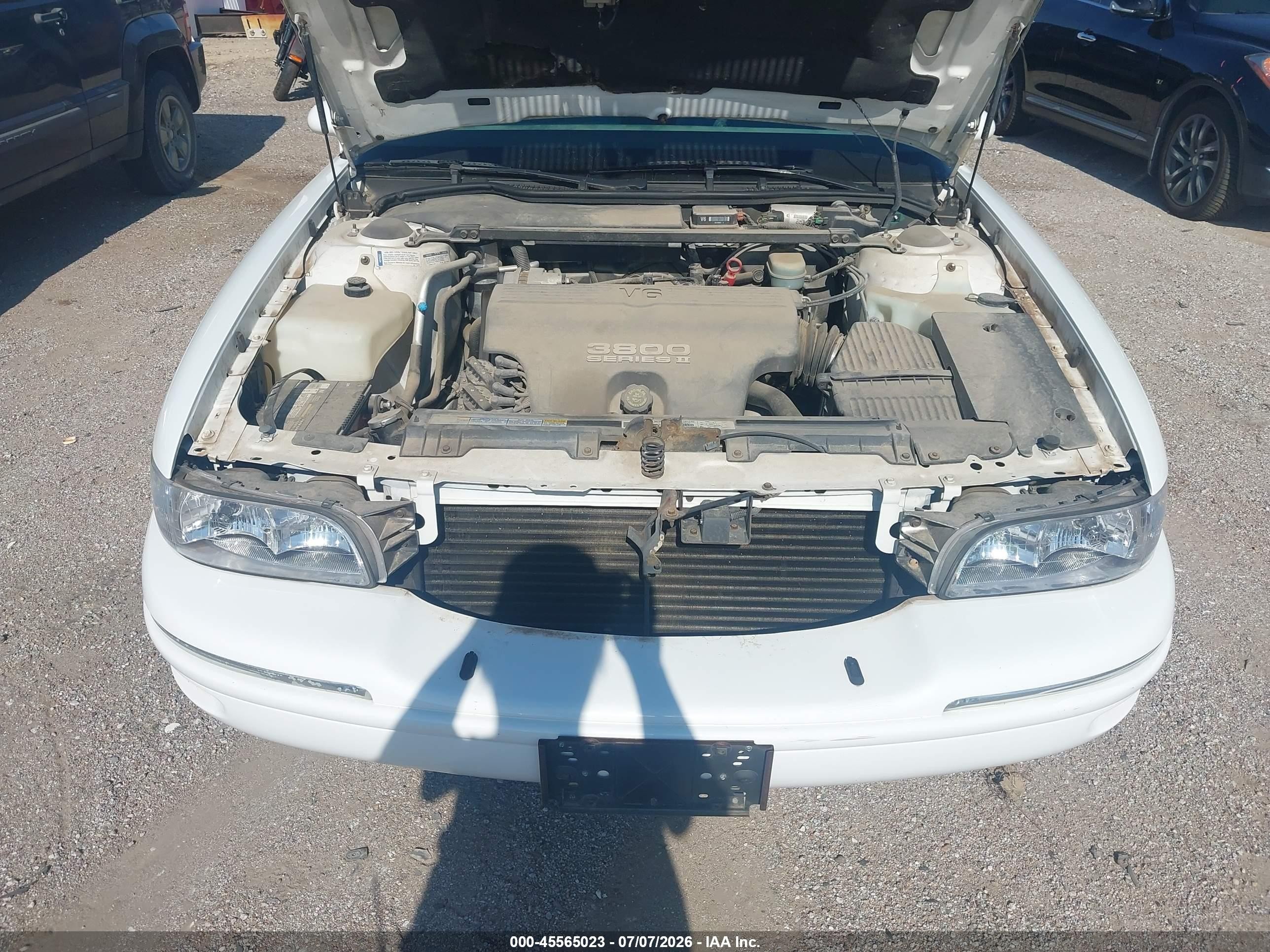 1997 Buick Lesabre Limited White vin: 1G4HR52K7VH460653