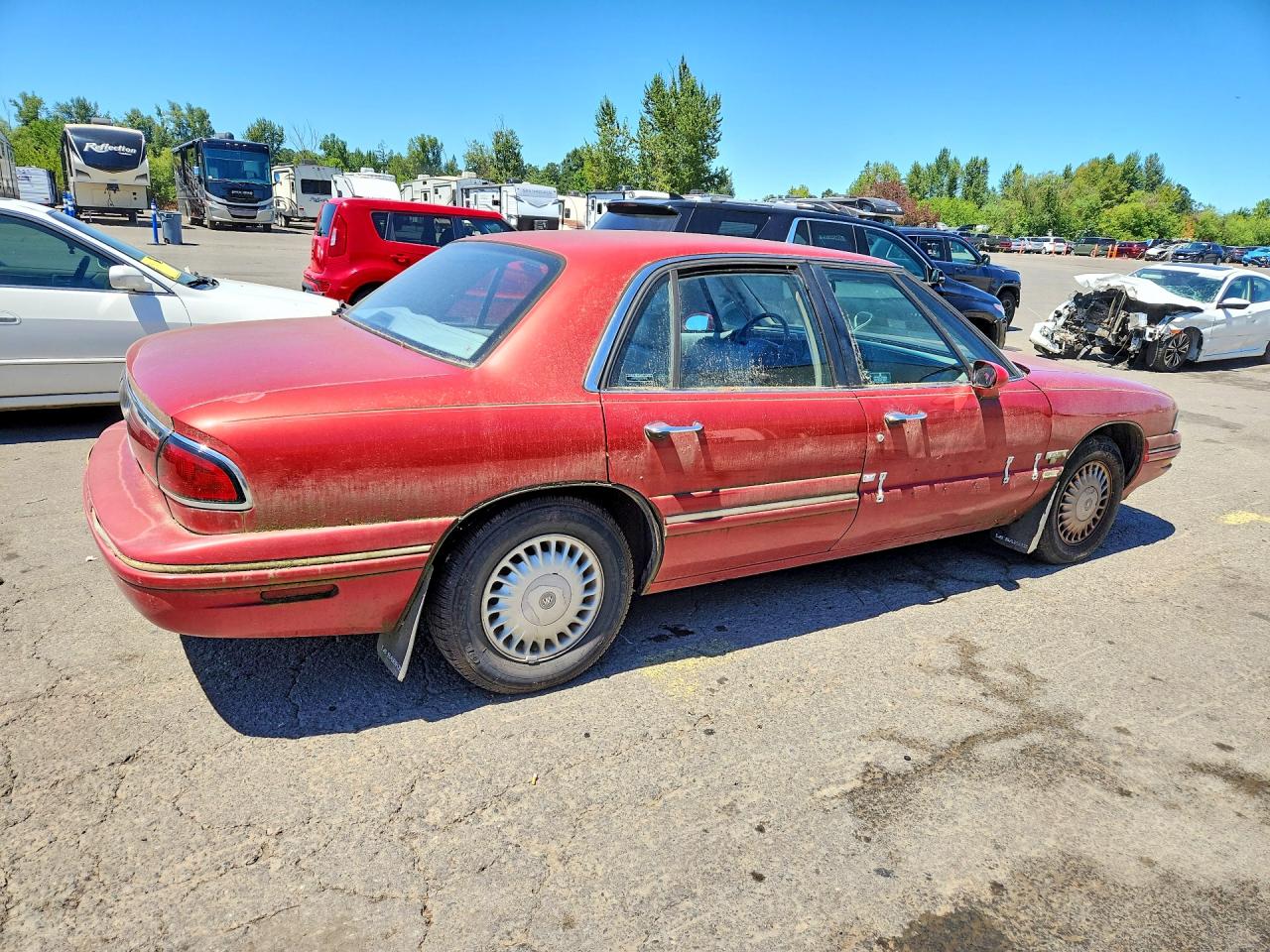 1998 Buick Lesabre Limited Red vin: 1G4HR52K8WH467046