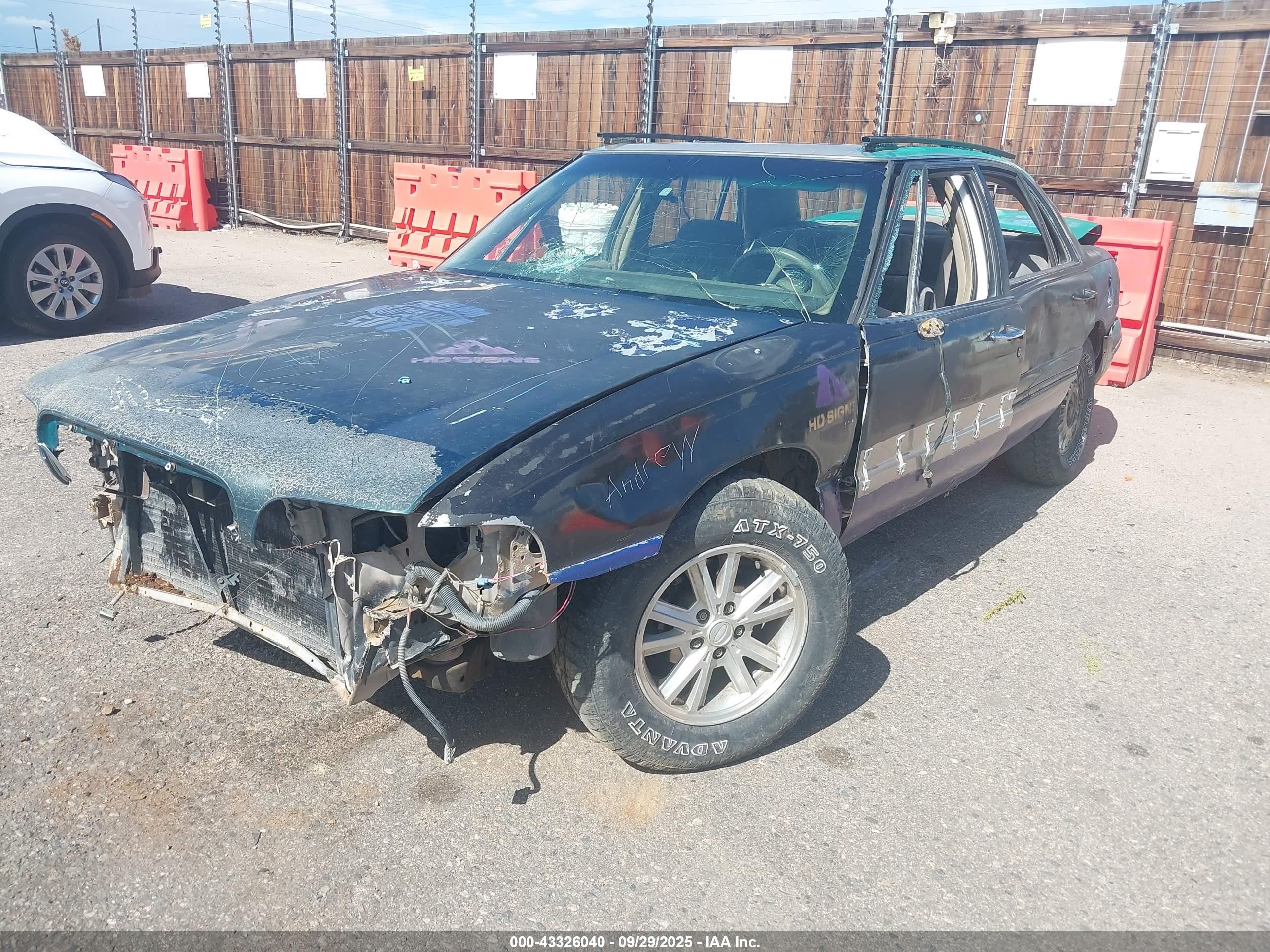 1998 Buick Lesabre Limited Черный vin: 1G4HR52K9WH448263