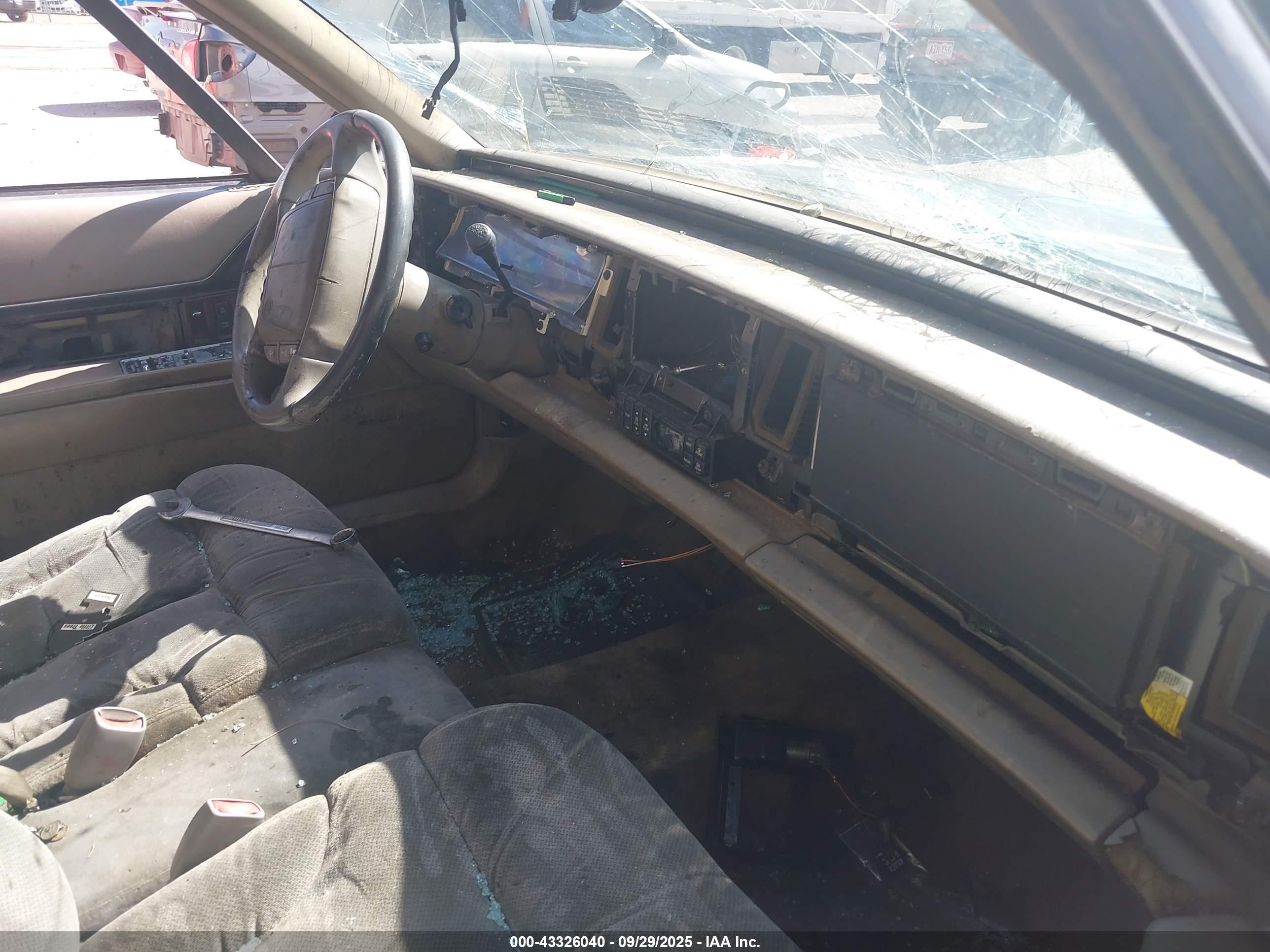 1998 Buick Lesabre Limited Черный vin: 1G4HR52K9WH448263