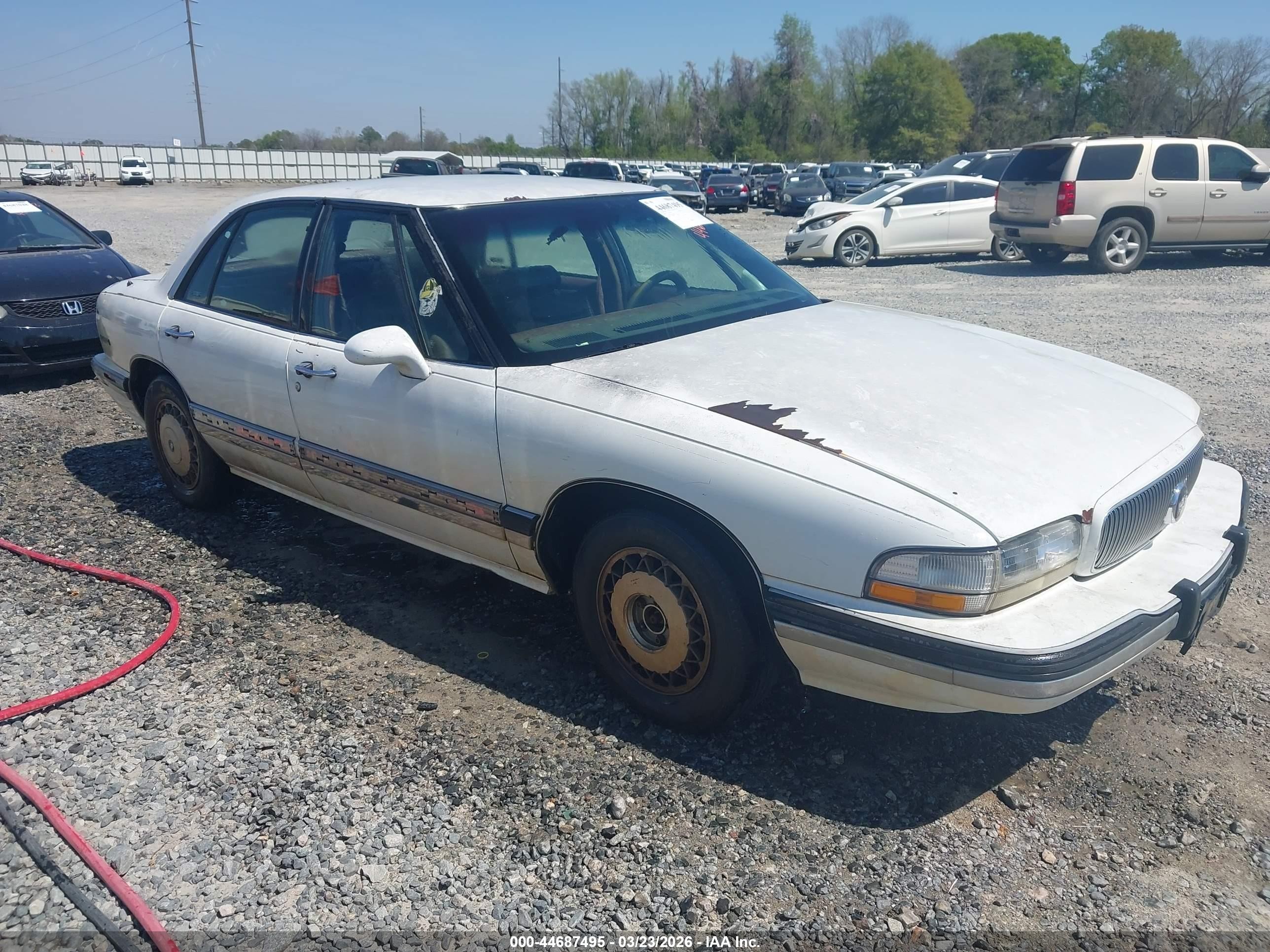 1994 Buick Lesabre Limited White vin: 1G4HR52L4RH536795
