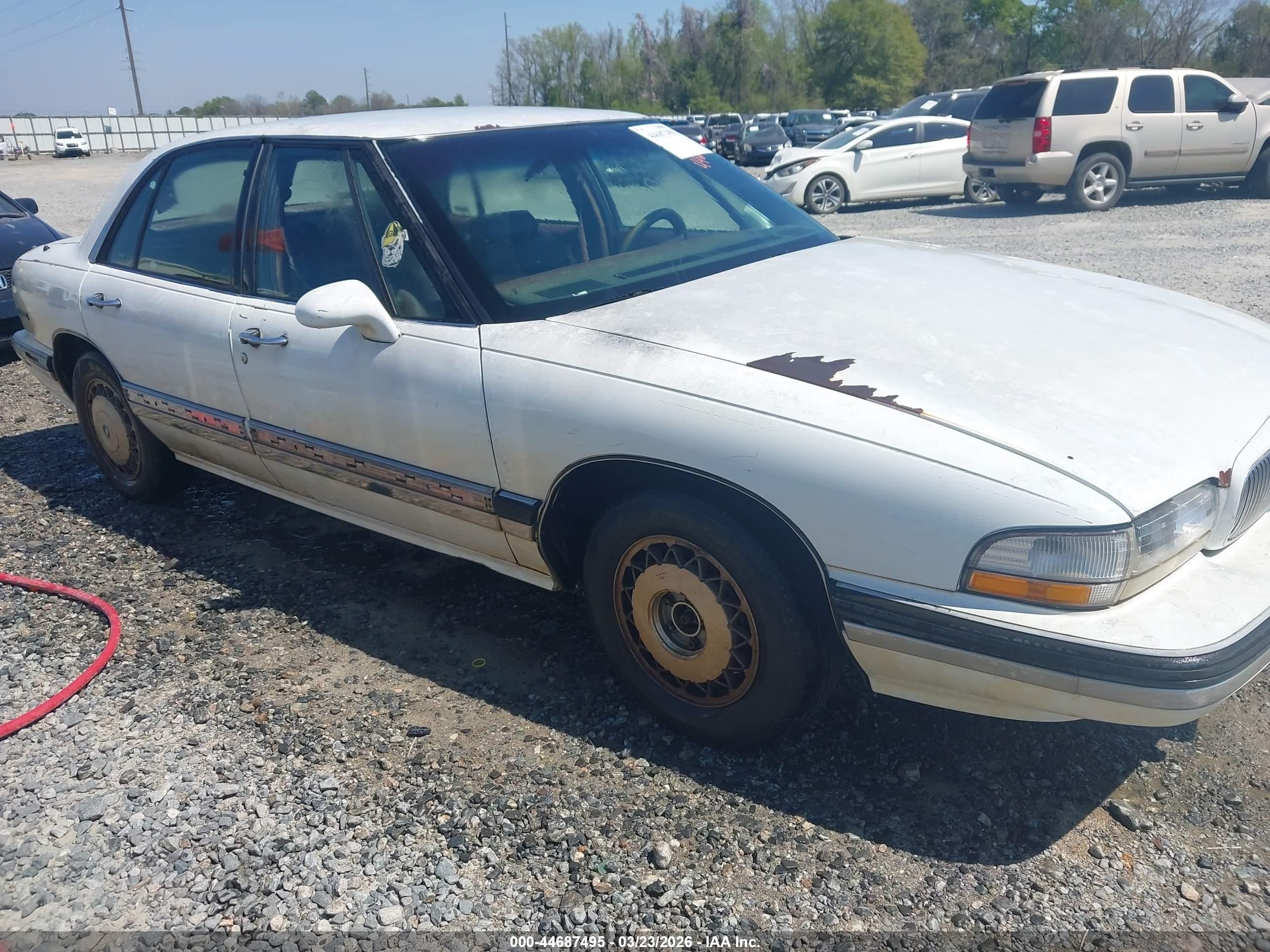 1994 Buick Lesabre Limited White vin: 1G4HR52L4RH536795