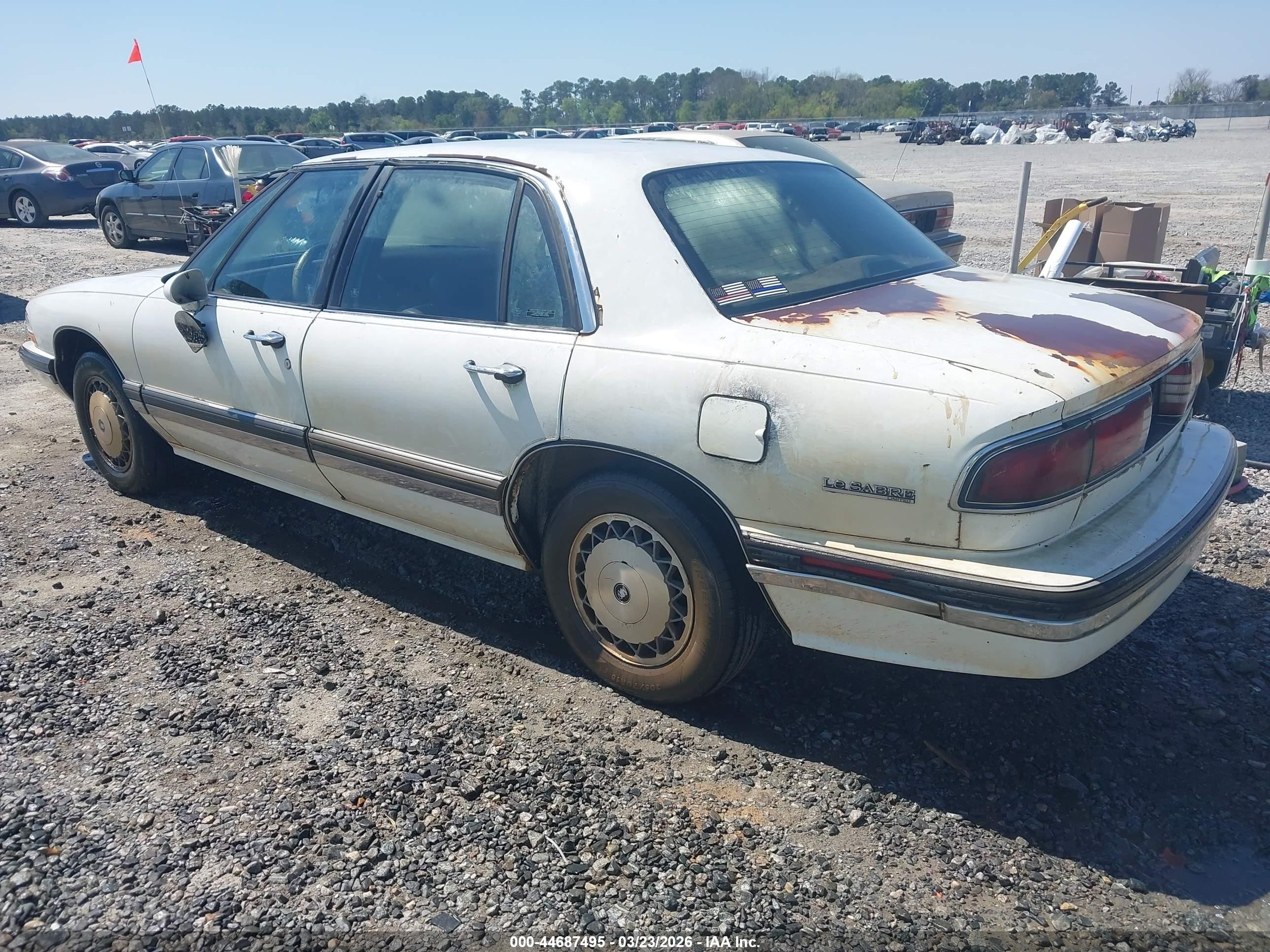 1994 Buick Lesabre Limited White vin: 1G4HR52L4RH536795