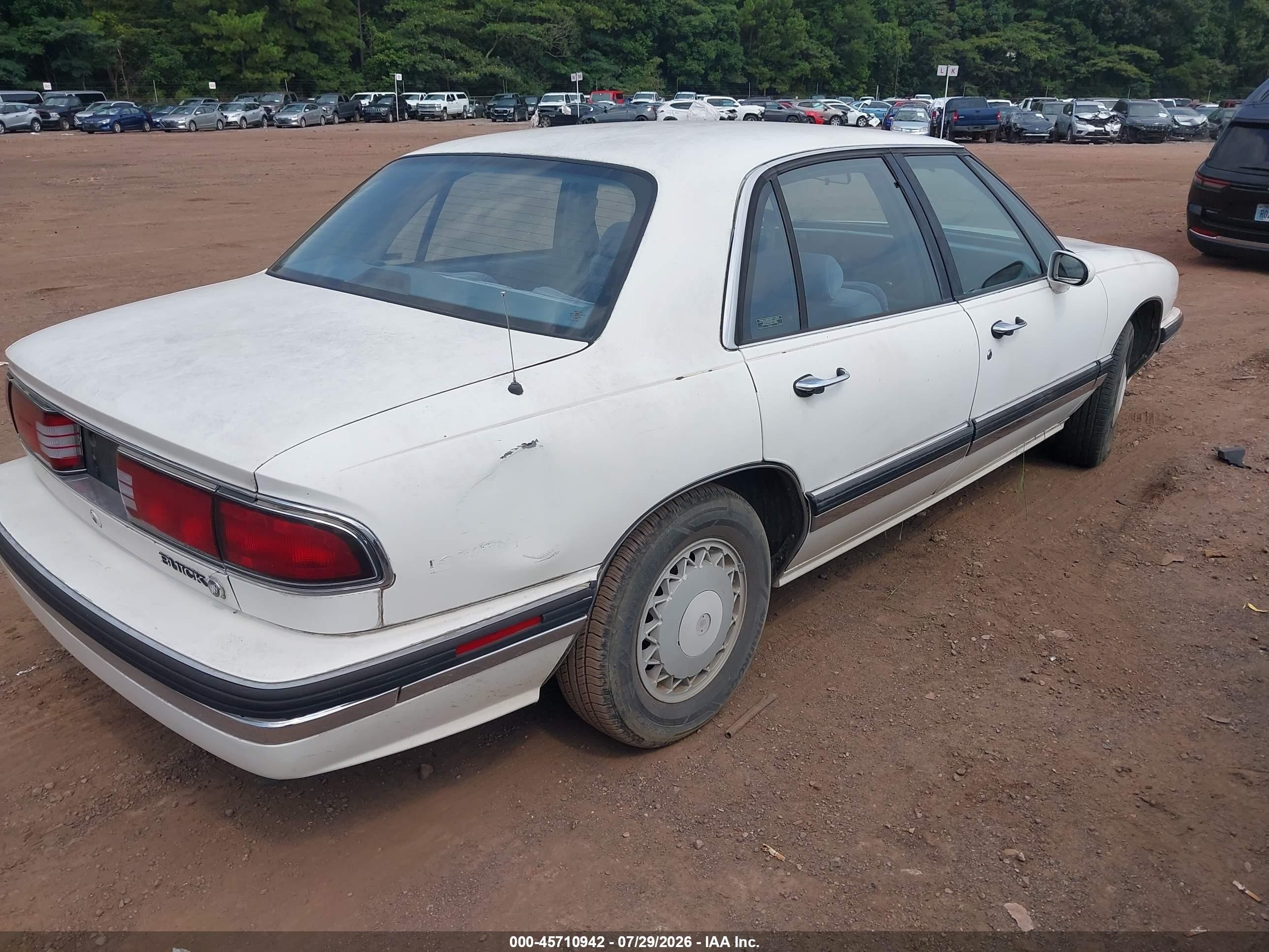 1994 Buick Lesabre Limited White vin: 1G4HR52L9RH416300