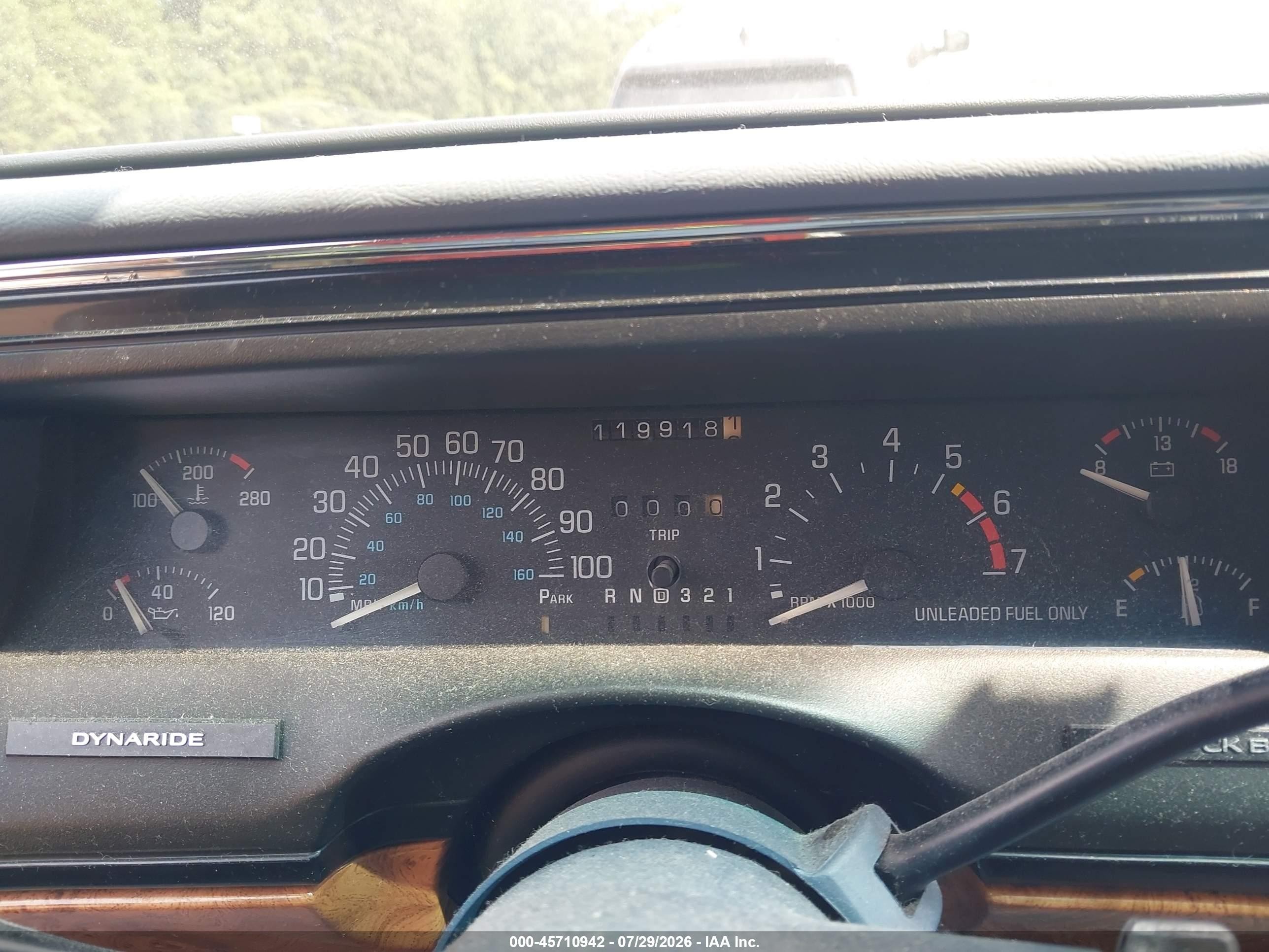 1994 Buick Lesabre Limited White vin: 1G4HR52L9RH416300