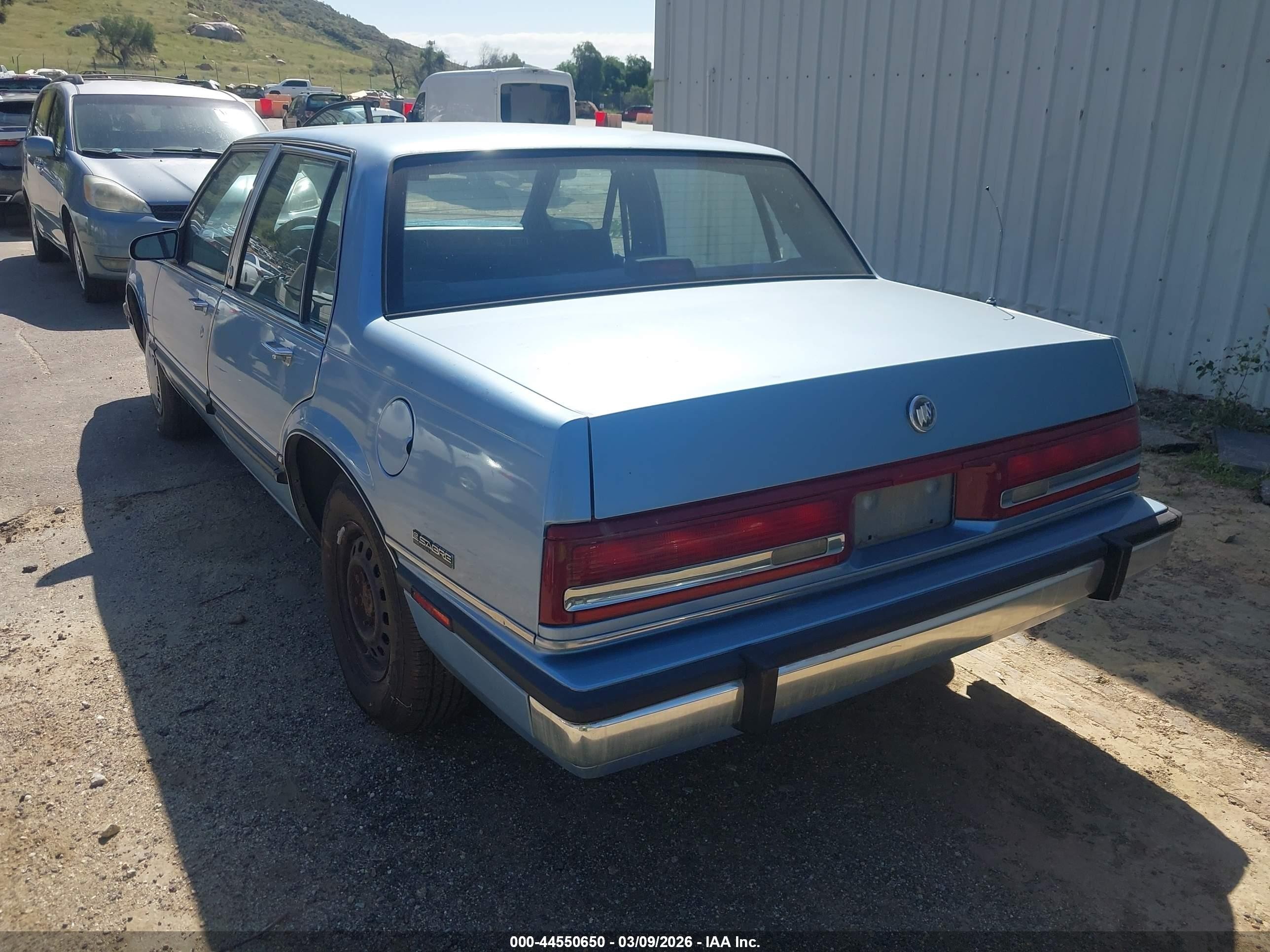 1990 Buick Lesabre Limited Blue vin: 1G4HR54C8LH510219