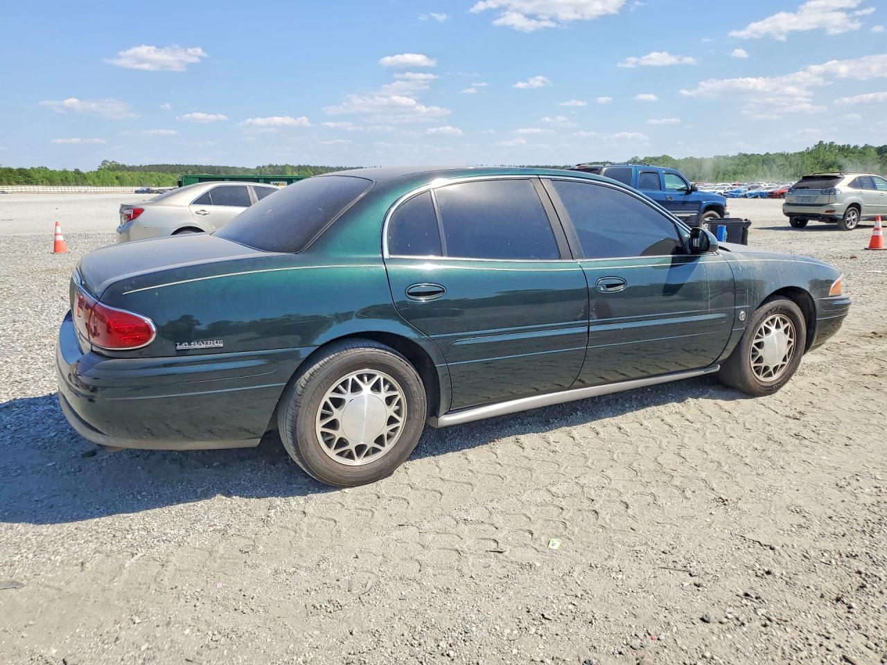 2001 Buick Lesabre Green vin: 1G4HR54K01U159527