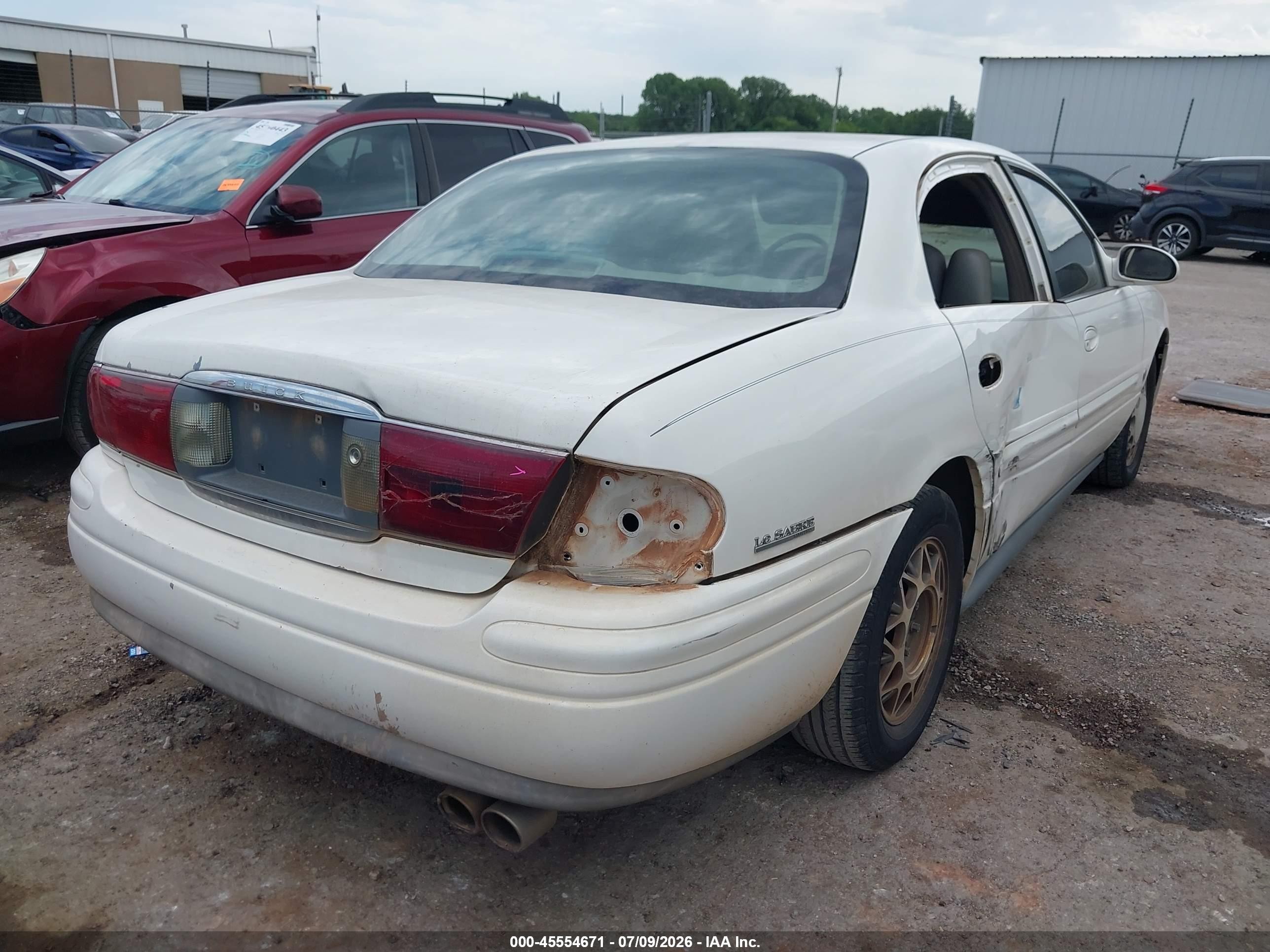 2001 Buick Lesabre Limited White vin: 1G4HR54K01U298511
