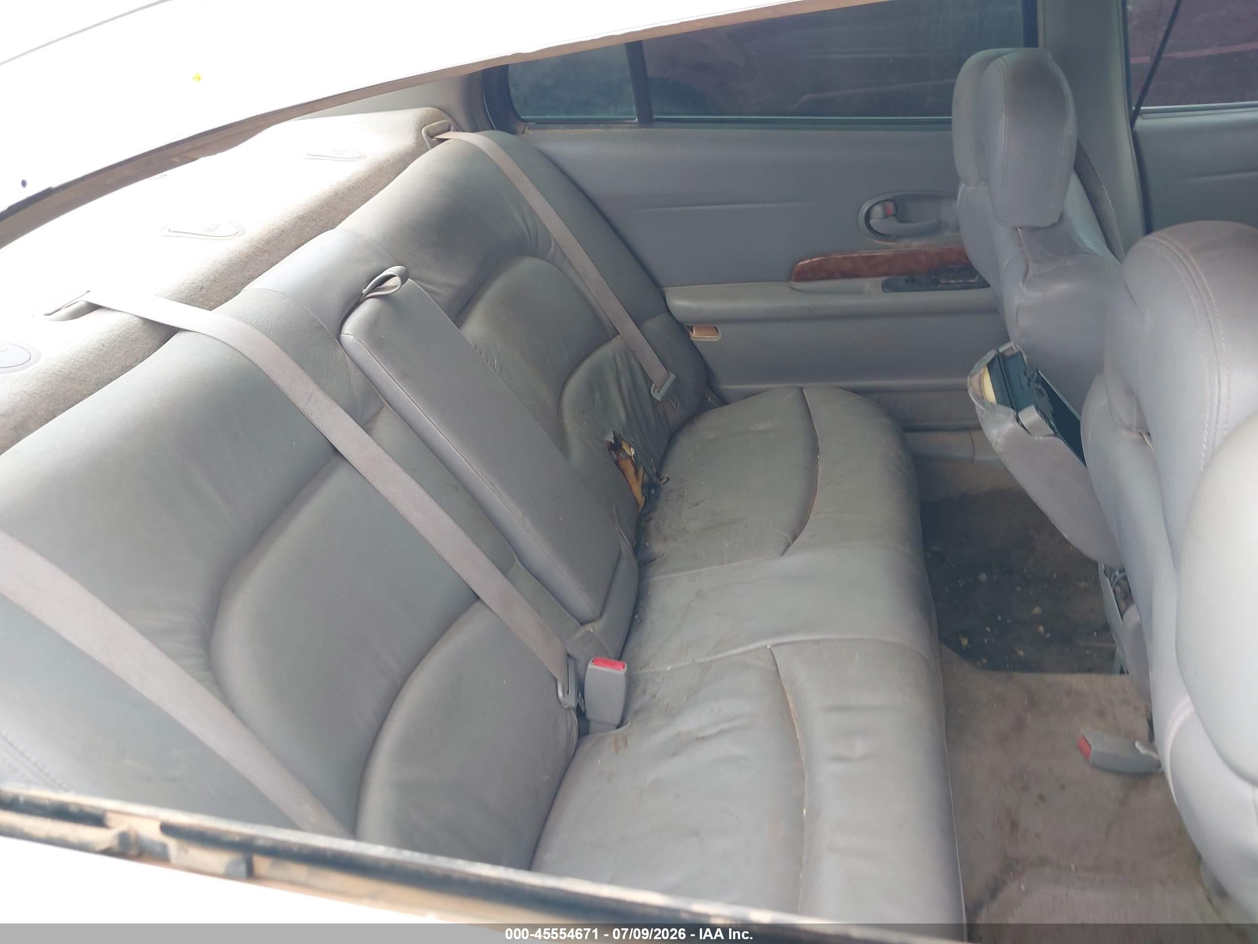 2001 Buick Lesabre Limited White vin: 1G4HR54K01U298511