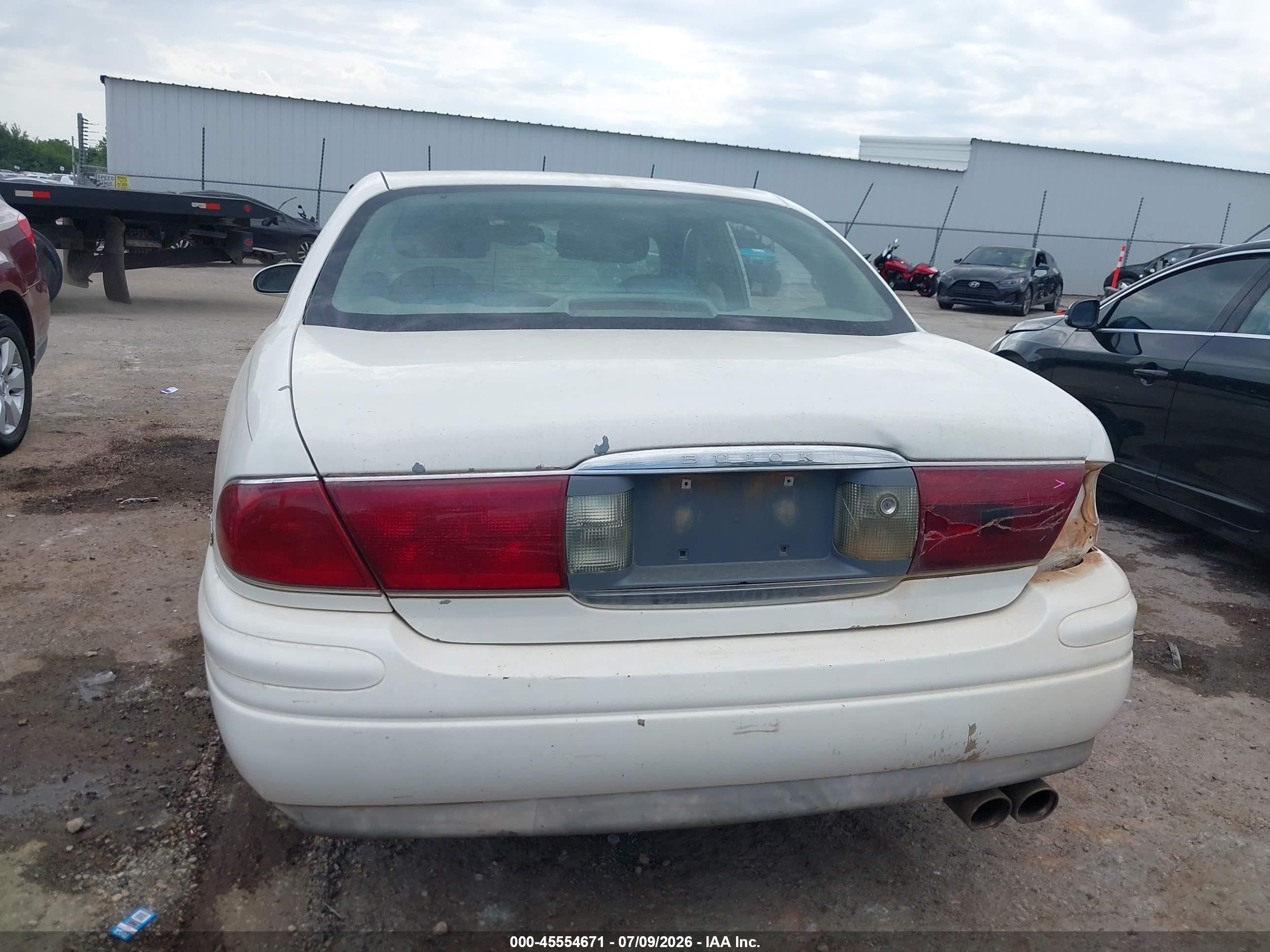 2001 Buick Lesabre Limited White vin: 1G4HR54K01U298511