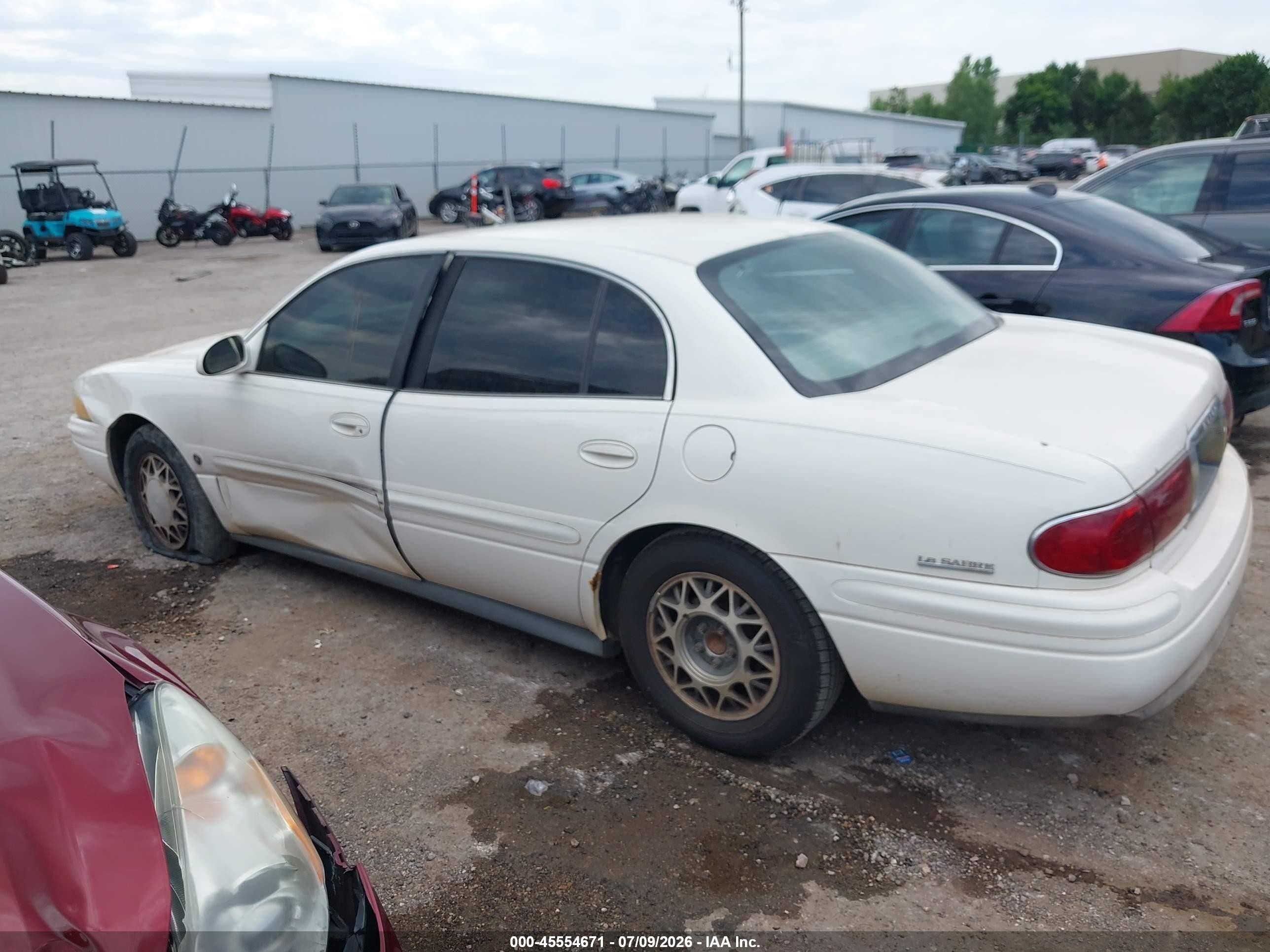2001 Buick Lesabre Limited White vin: 1G4HR54K01U298511