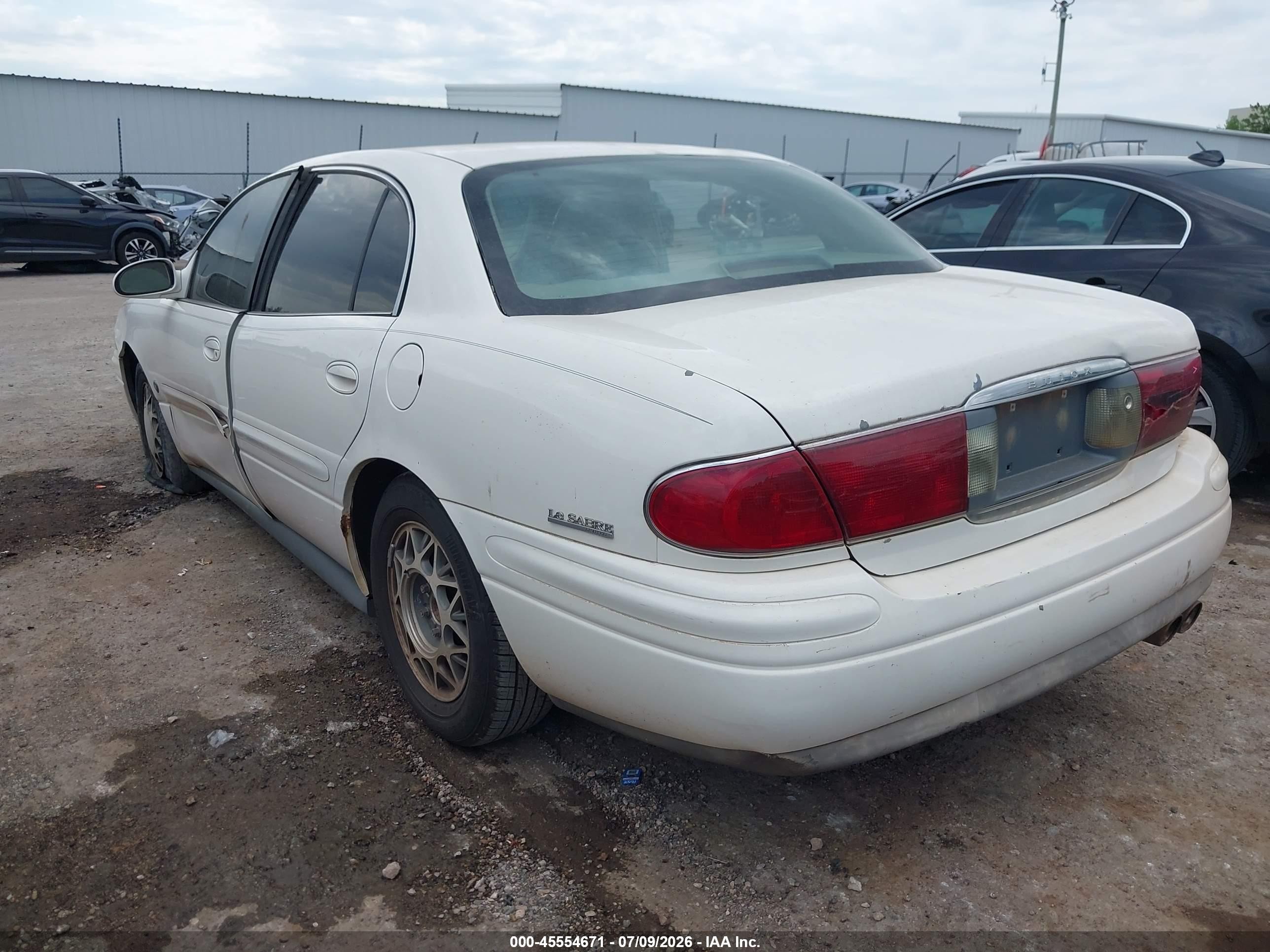 2001 Buick Lesabre Limited White vin: 1G4HR54K01U298511