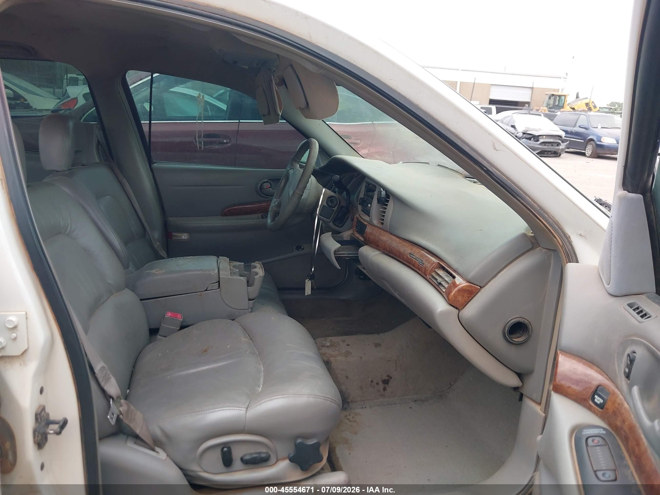 2001 Buick Lesabre Limited White vin: 1G4HR54K01U298511