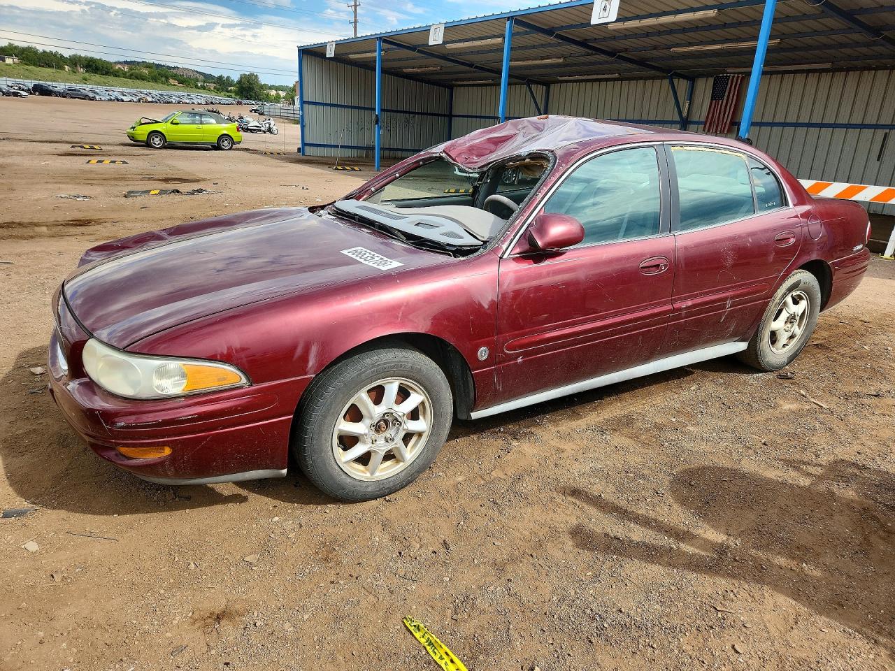 2002 Buick Lesabre Limited Burgundy vin: 1G4HR54K02U266532