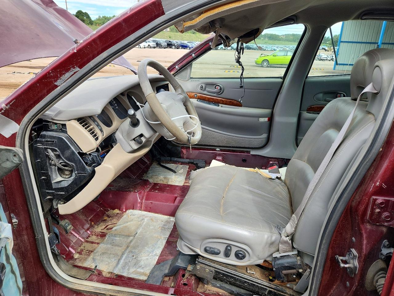 2002 Buick Lesabre Limited Burgundy vin: 1G4HR54K02U266532