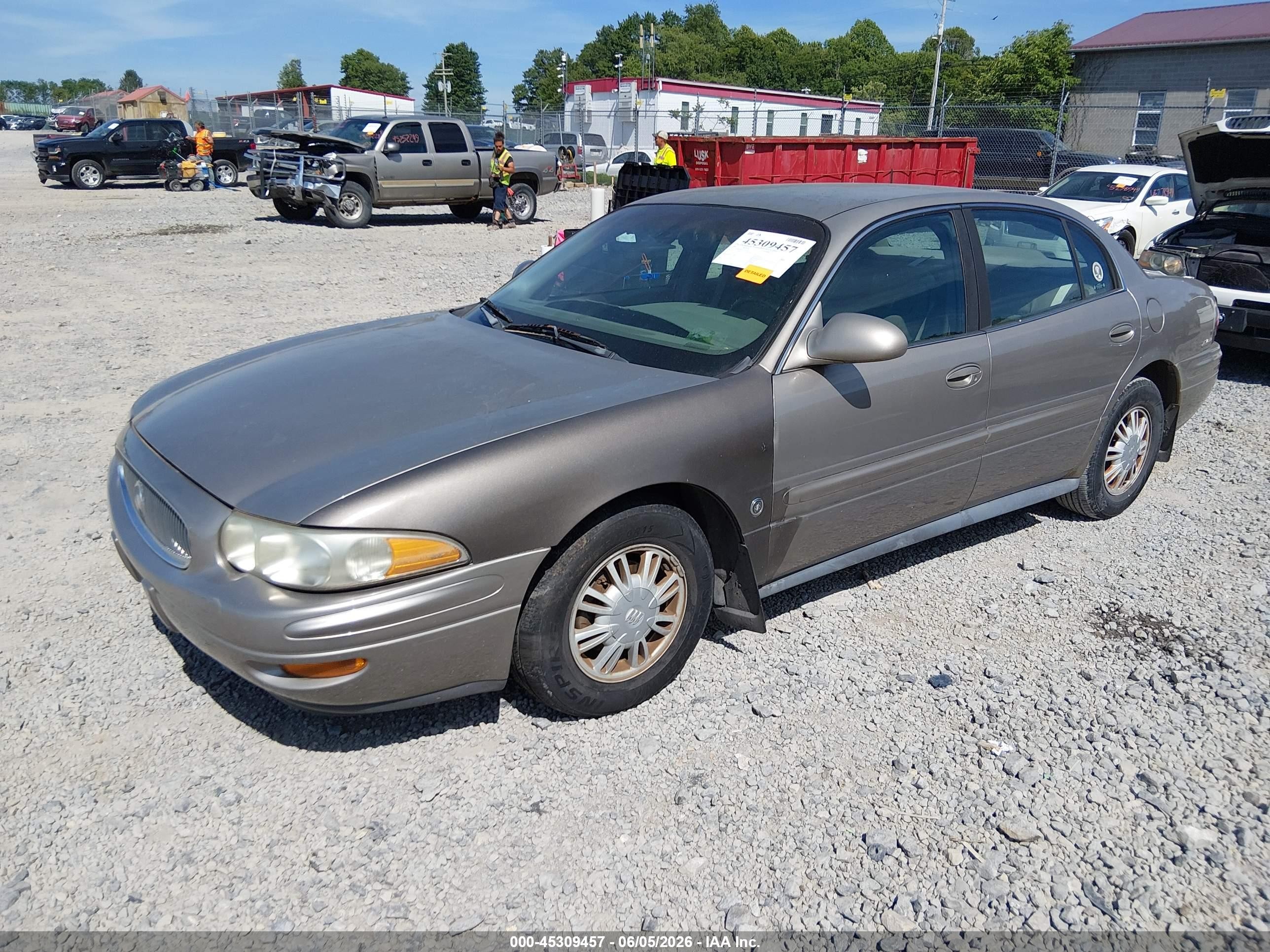 2002 Buick Lesabre Limited Champagne vin: 1G4HR54K02U284514